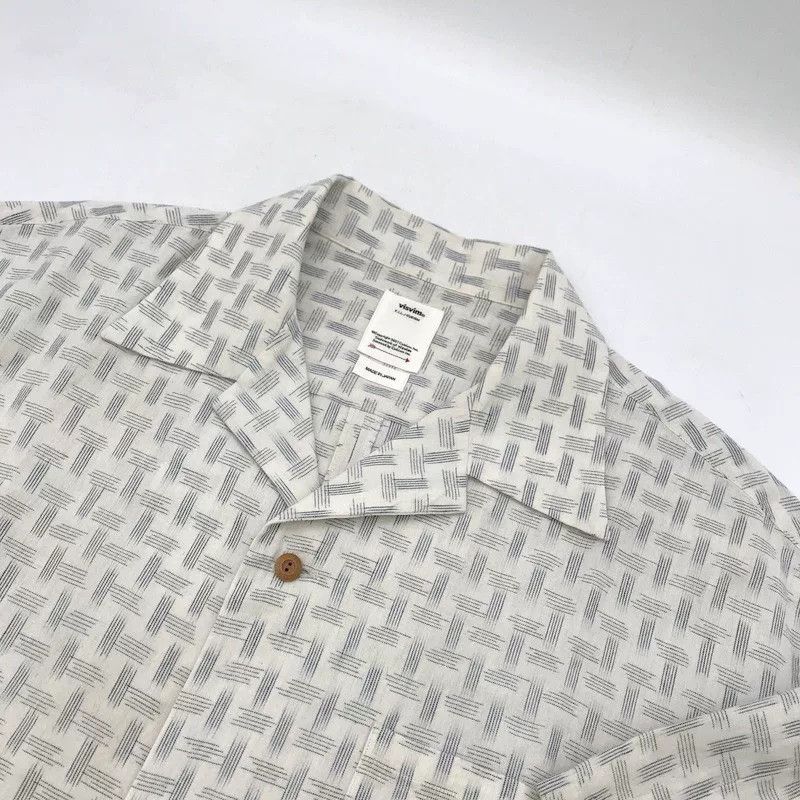 Visvim visvim WALLIS S/S KASURI Shirt Size US L / EU 52-54 / 3 - 3 Thumbnail