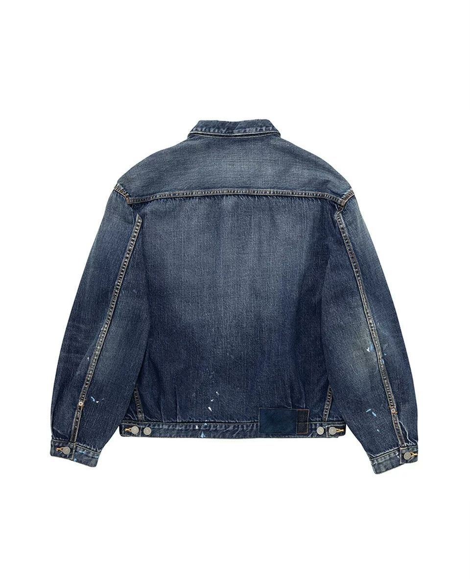 Visvim VISVIM 101XX DMGD Blue Denim Jacket Size US XXL / EU 58 / 5 - 2 Thumbnail