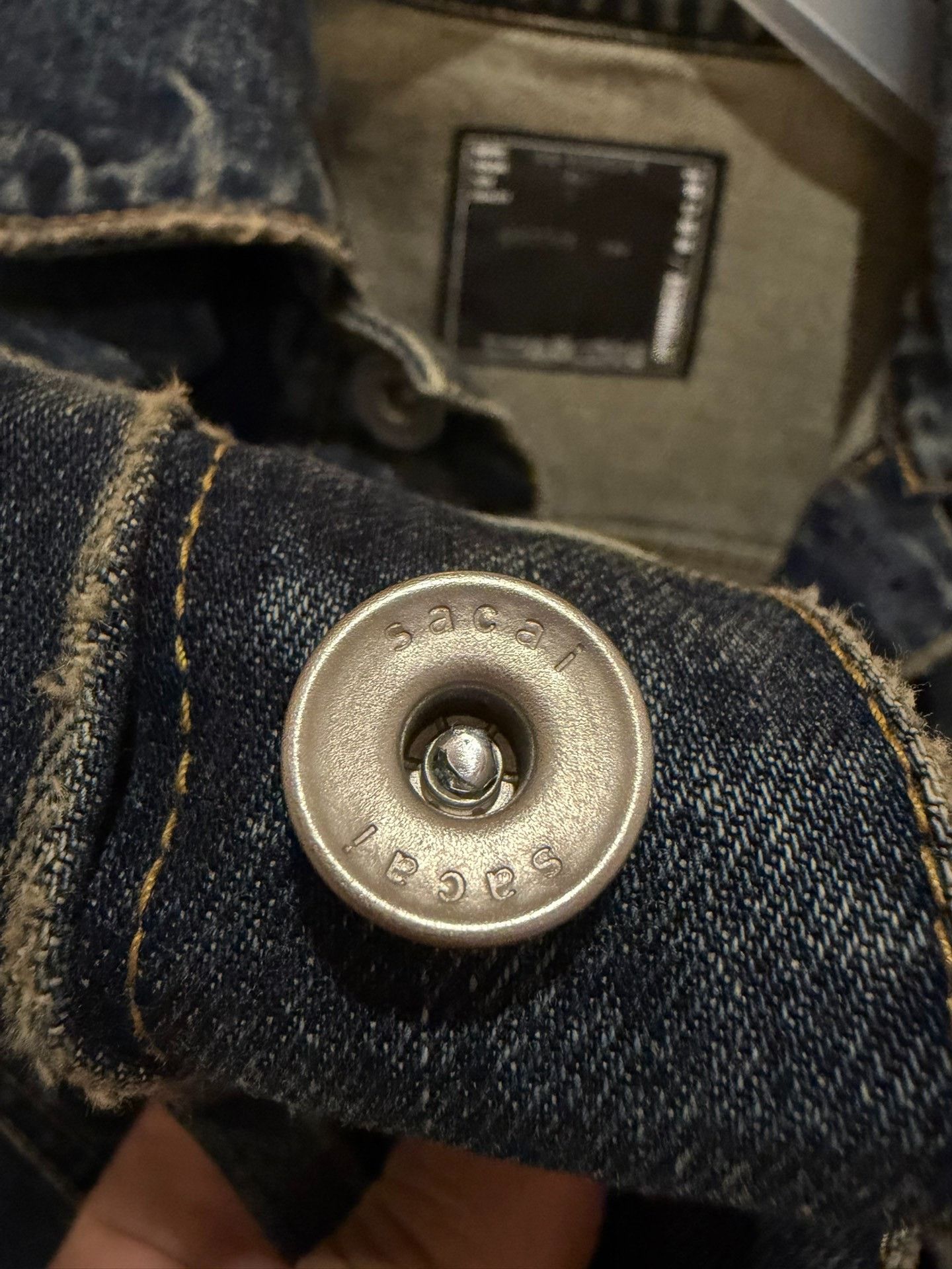 Sacai sacai 23AW Type I Denim Jacket Size US M / EU 48-50 / 2 - 5 Thumbnail