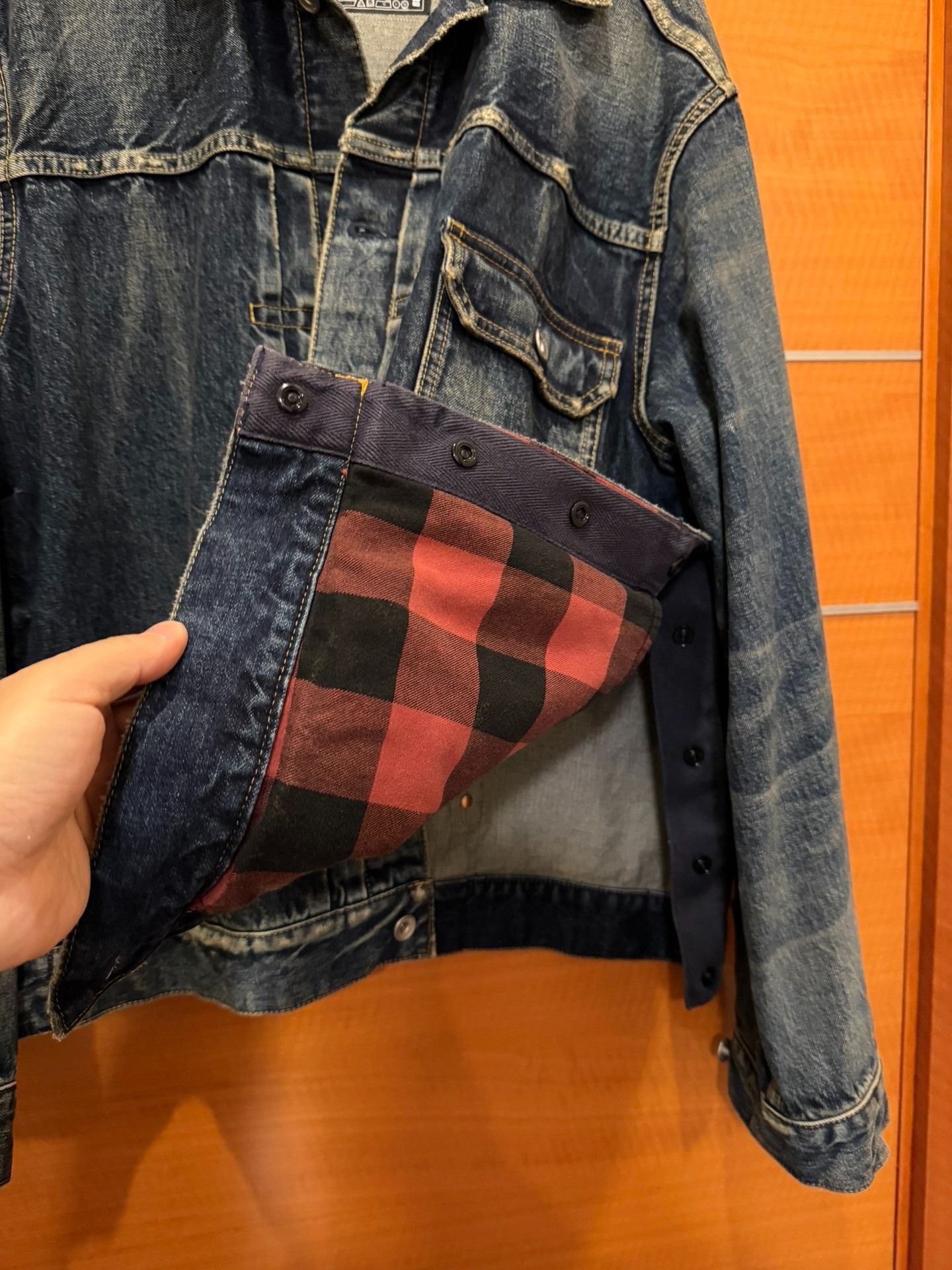 Sacai sacai 23AW Type I Denim Jacket Size US M / EU 48-50 / 2 - 4 Thumbnail
