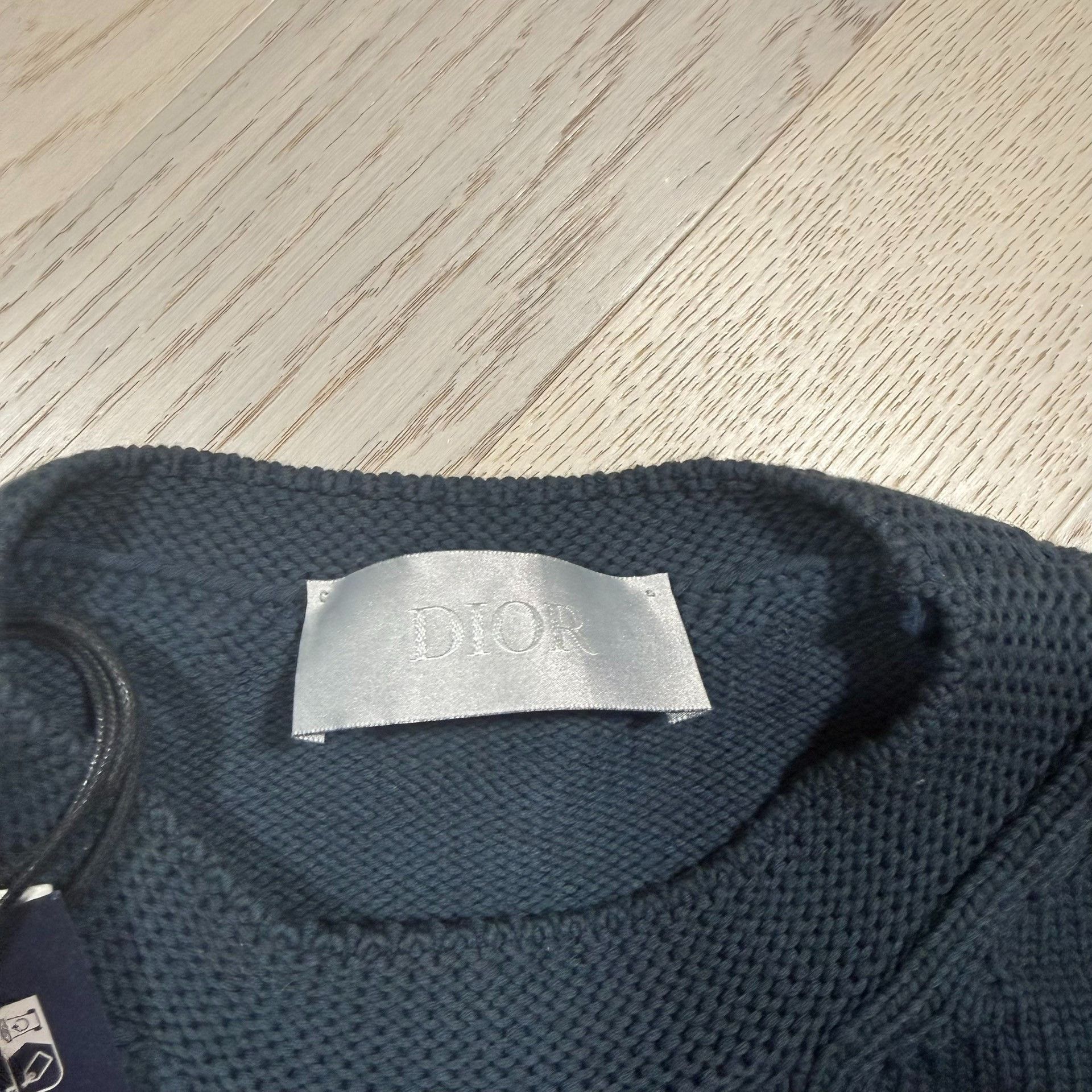 Visvim Dior SS25 Embroidered Long Sleeve Sweater Size US L / EU 52-54 / 3 - 4 Thumbnail