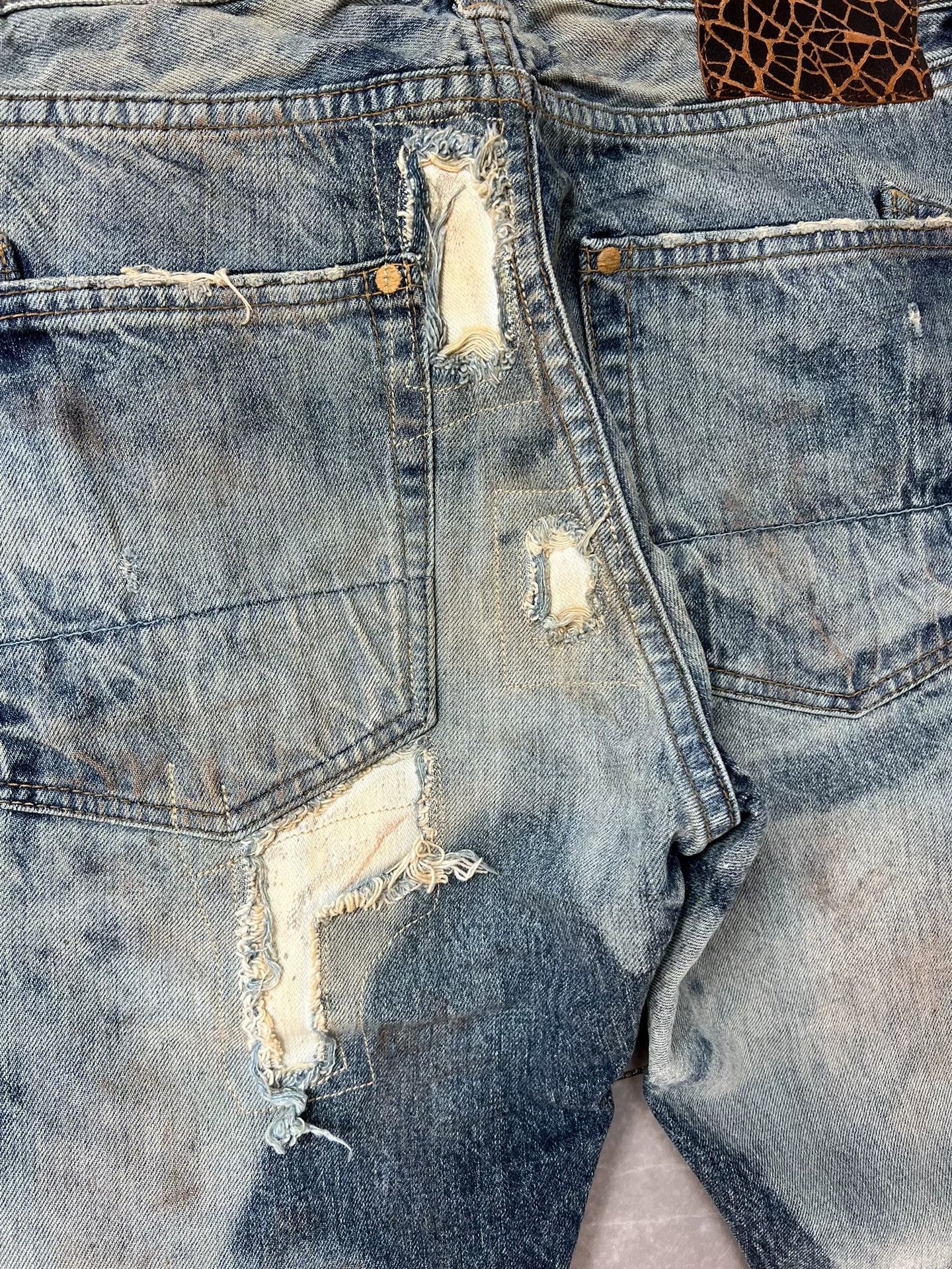 Prps Prps Noir Series Blue Denim Jeans Size US 32 / EU 48 - 3 Thumbnail