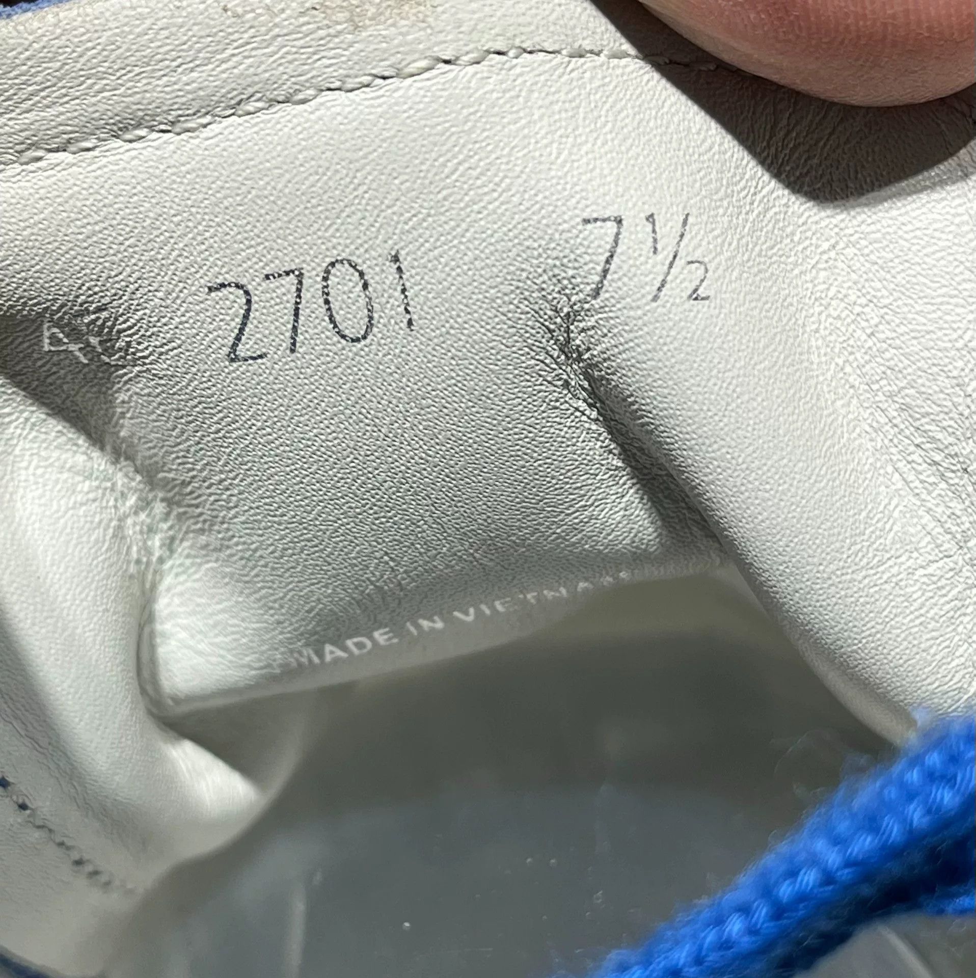 Prada Prada Blue Lowtop Sneakers 8.5 Men Size US 8.5 / EU 41-42 - 8 Thumbnail