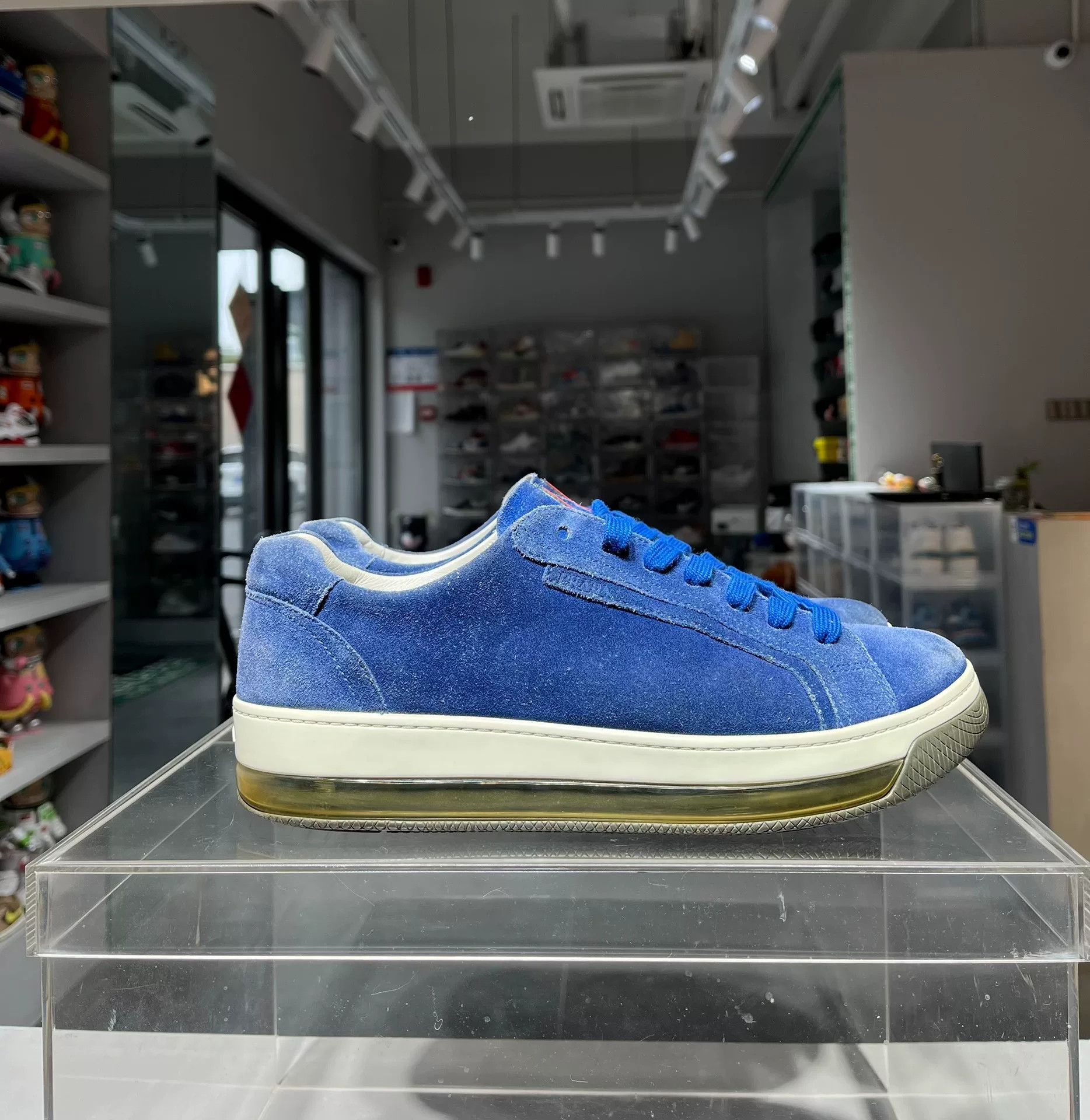 Prada Prada Blue Lowtop Sneakers 8.5 Men Size US 8.5 / EU 41-42 - 3 Thumbnail
