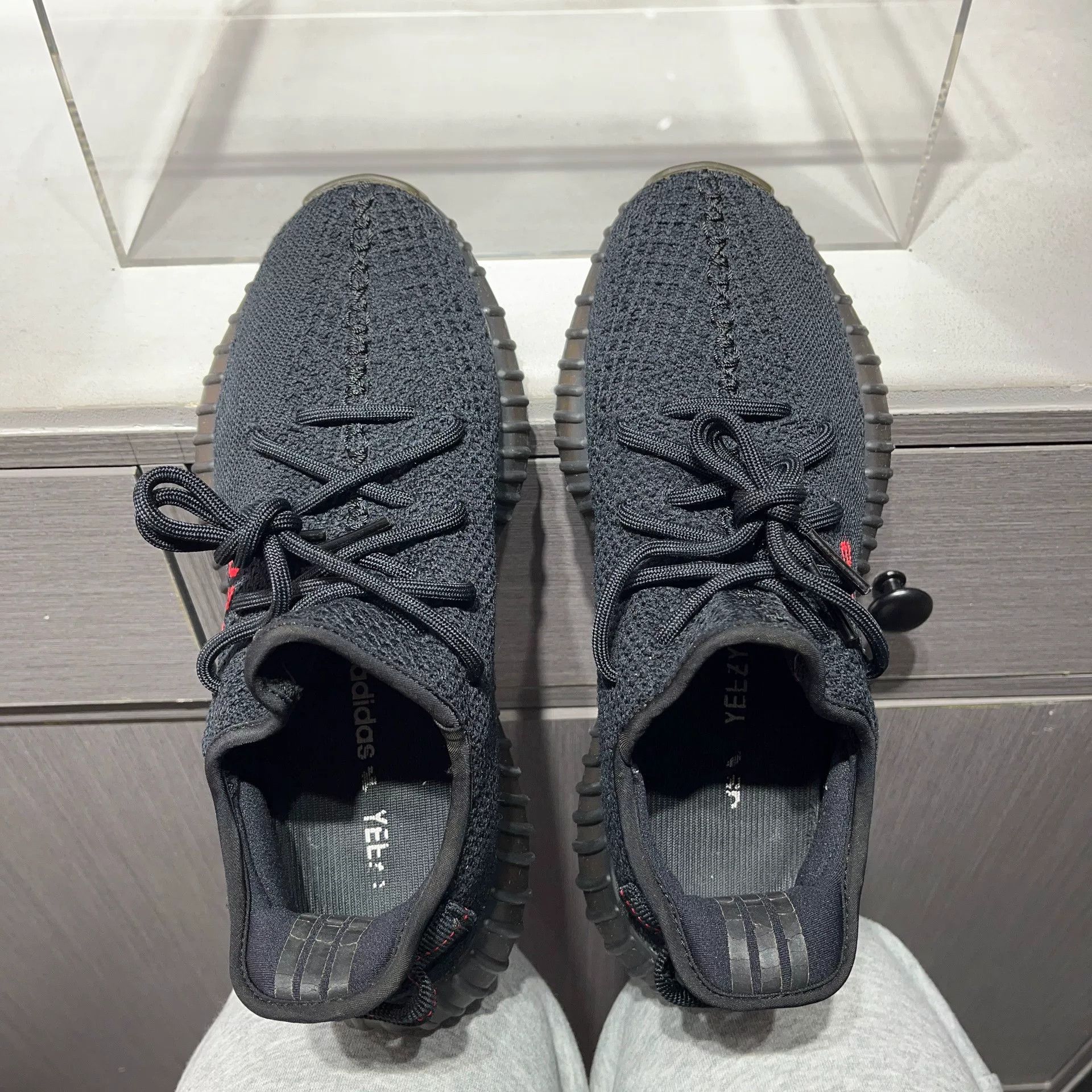 Adidas Adidas YEEZY Black Lowtop Sneakers 7.5 Men Size US 7.5 / EU 40-41 - 8 Thumbnail