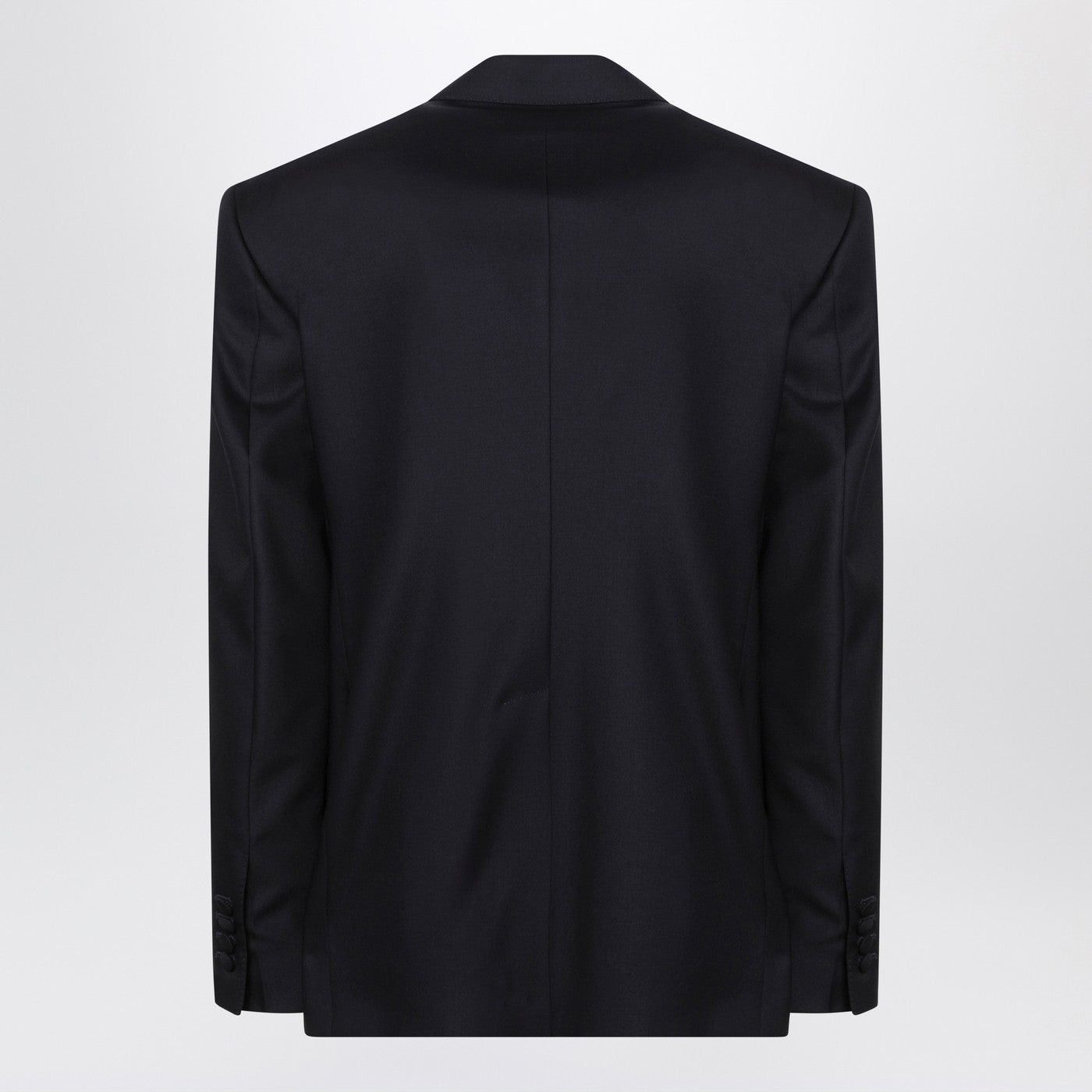 Dolce & Gabbana Dolce&Gabbana Dark Navy Wool Single-Breasted Jacket Size US M / EU 48-50 / 2 - 2 Thumbnail