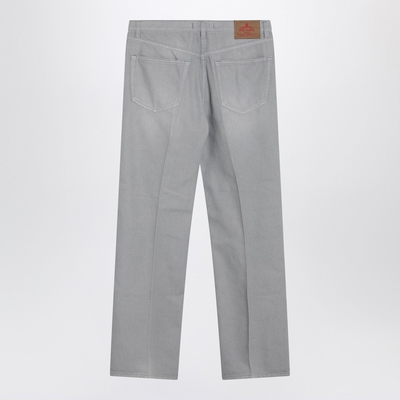 Prada Prada Grey Washed Denim Jeans Size 26" / US 2 / IT 38 - 2 Thumbnail