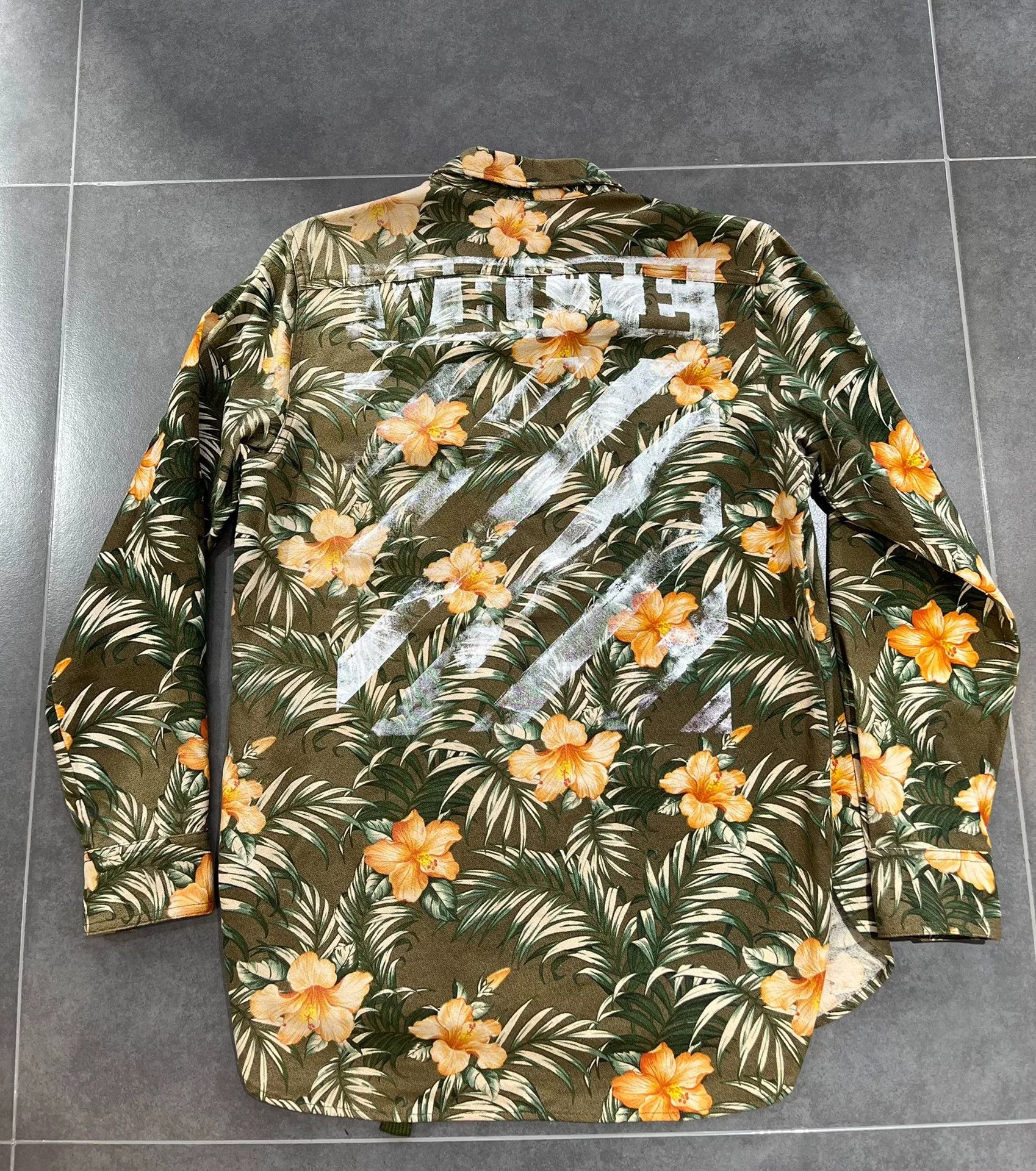 Off-White Off-White Floral White Shirt s Men Size US S / EU 44-46 / 1 - 3 Thumbnail