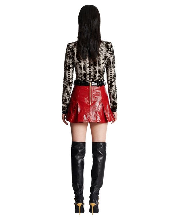Balmain Miniskirt Size 24" / US 00 / IT 34 - 3 Thumbnail