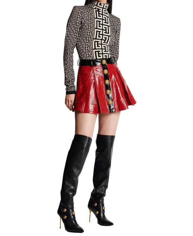 Balmain Miniskirt Size 24" / US 00 / IT 34 - 5 Thumbnail