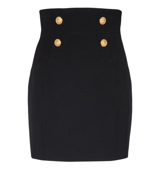 Balmain Miniskirt Size 24" / US 00 / IT 34 - 4 Thumbnail