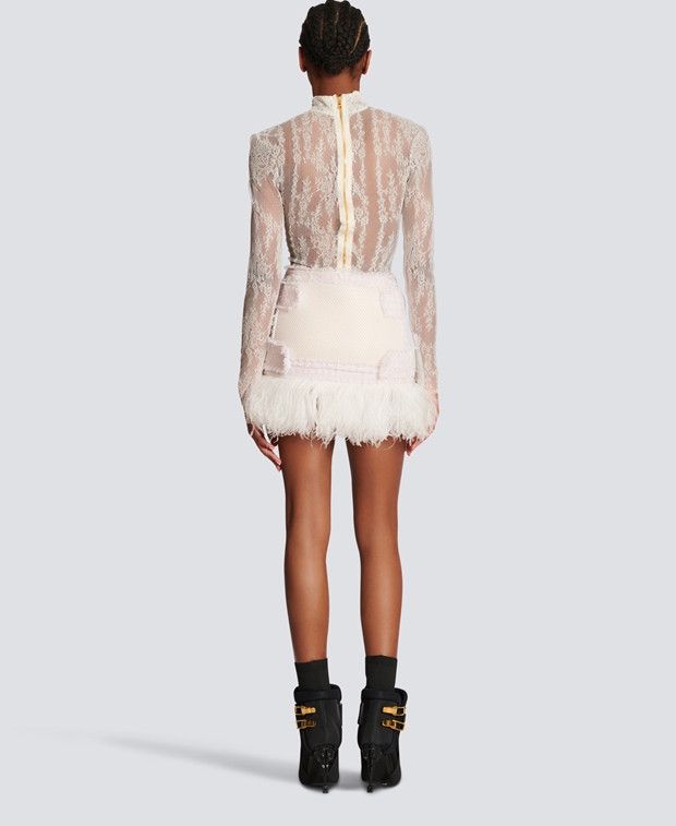Balmain Miniskirt Size 24" / US 00 / IT 34 - 3 Thumbnail