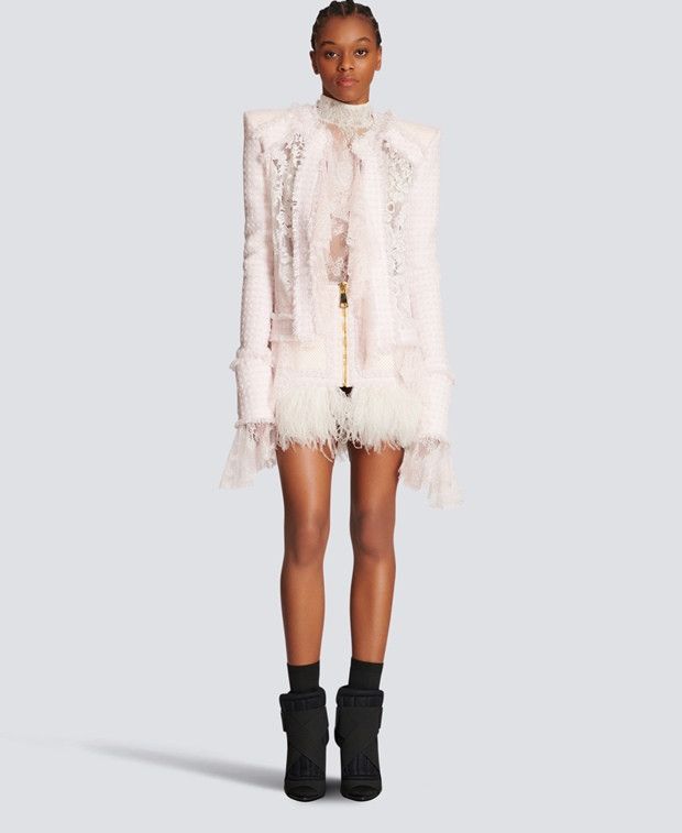 Balmain Miniskirt Size 24" / US 00 / IT 34 - 7 Thumbnail