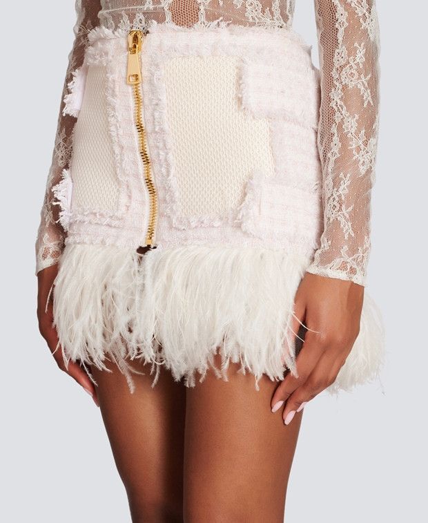 Balmain Miniskirt Size 30" / US 8 / IT 44 - 6 Thumbnail