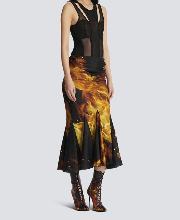 Balmain Maxi-skirt Size 25" / US 0 / IT 36 - 4 Thumbnail