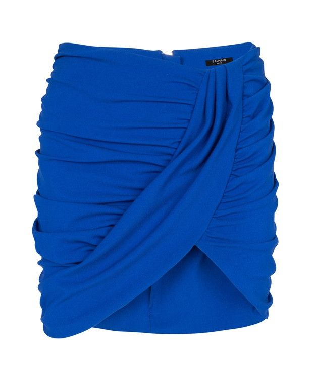 Balmain Miniskirt Size 24" / US 00 / IT 34 - 4 Thumbnail