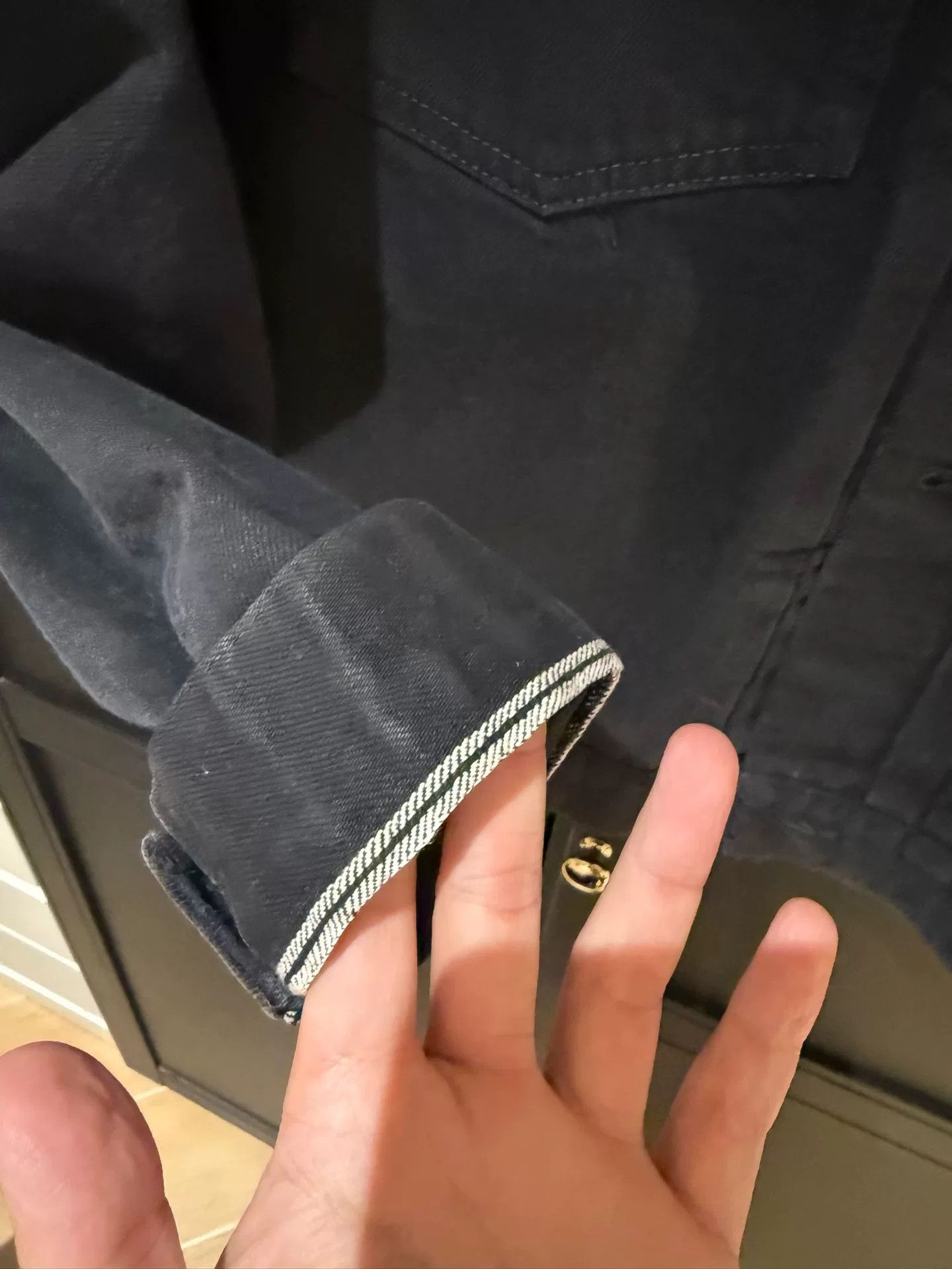 Visvim VISVIM 101 Black Damaged Denim Jacket Size US XXL / EU 58 / 5 - 3 Thumbnail