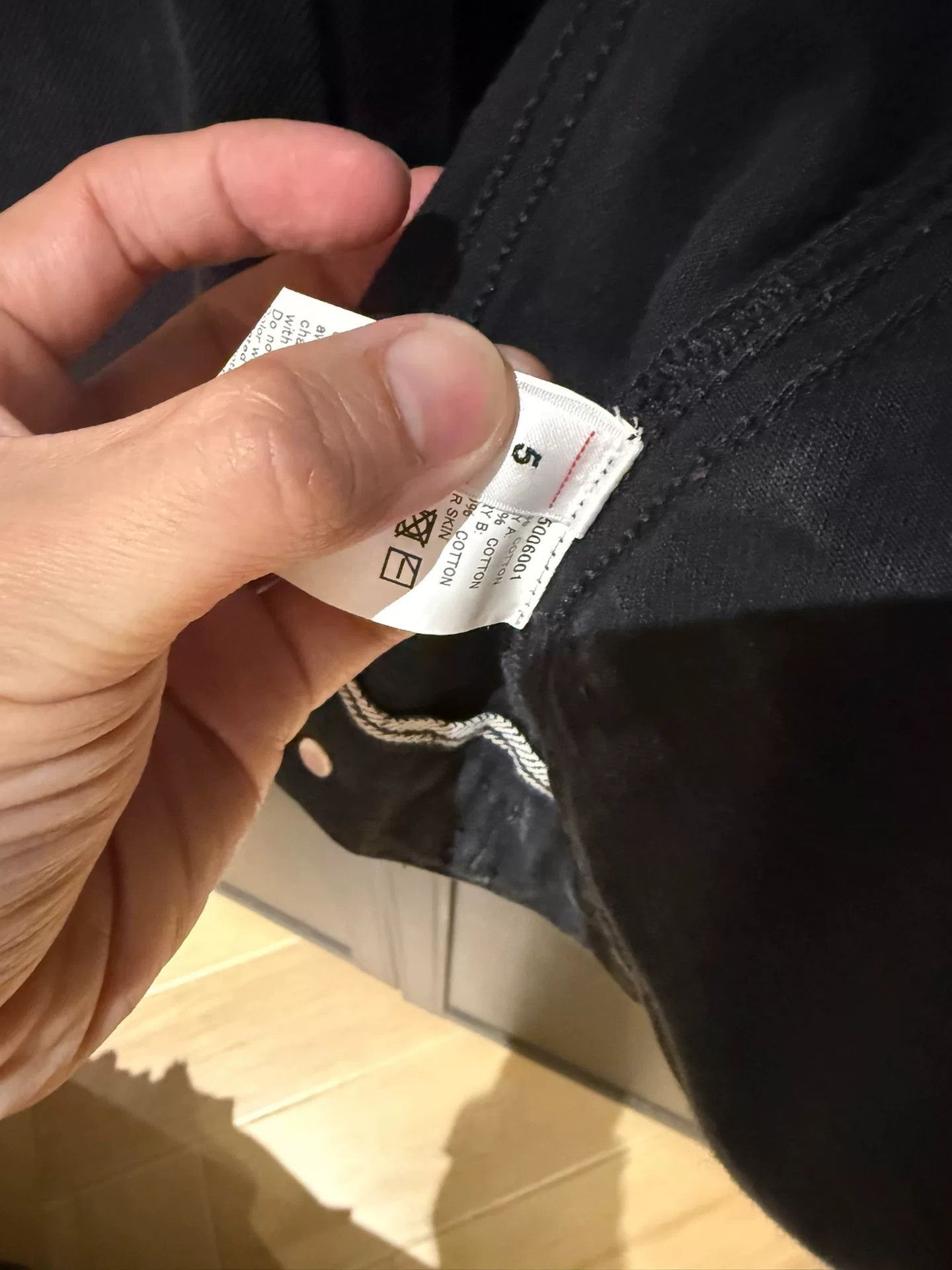 Visvim VISVIM 101 Black Damaged Denim Jacket Size US XXL / EU 58 / 5 - 4 Thumbnail