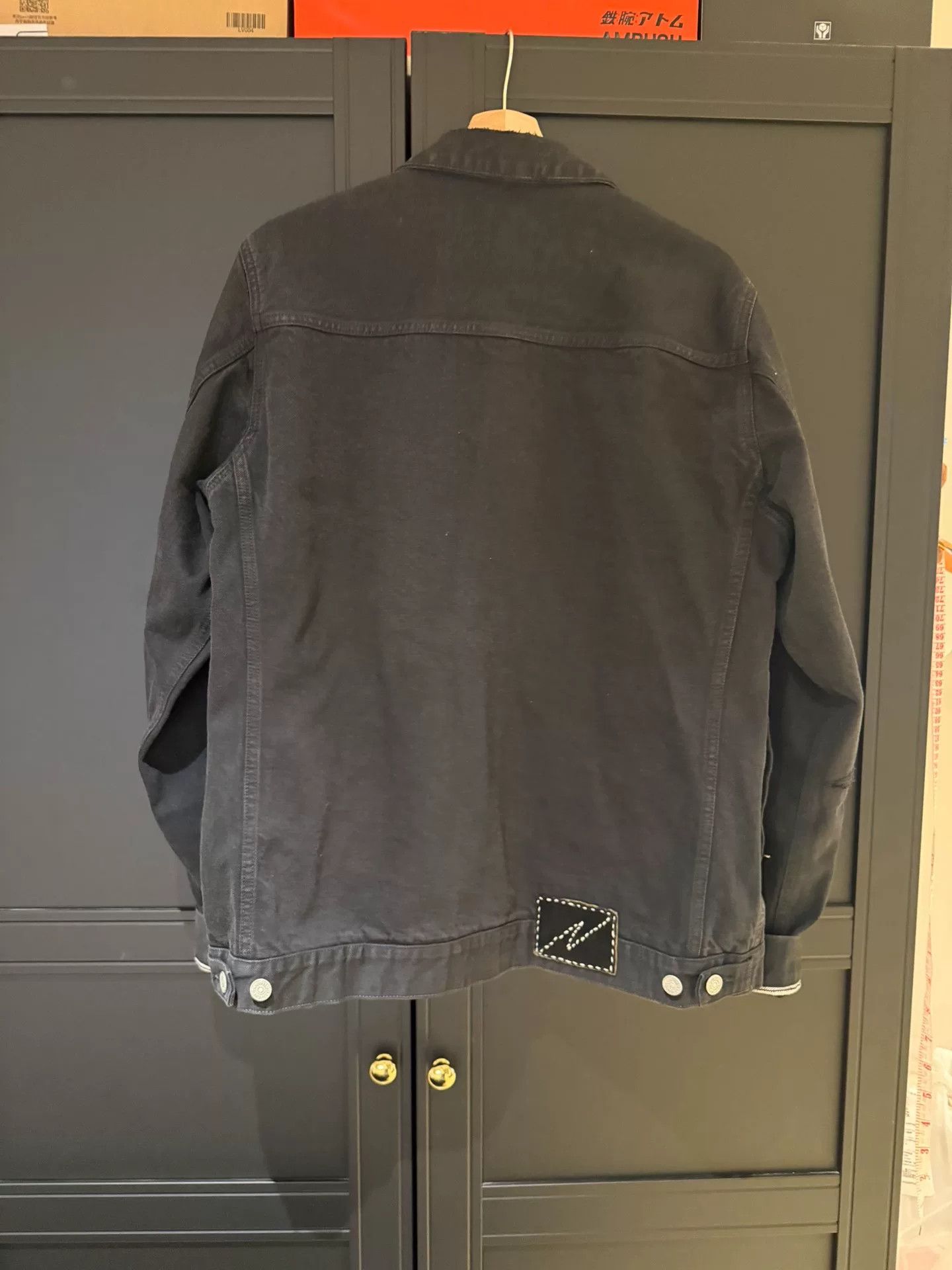 Visvim VISVIM 101 Black Damaged Denim Jacket Size US XXL / EU 58 / 5 - 6 Thumbnail