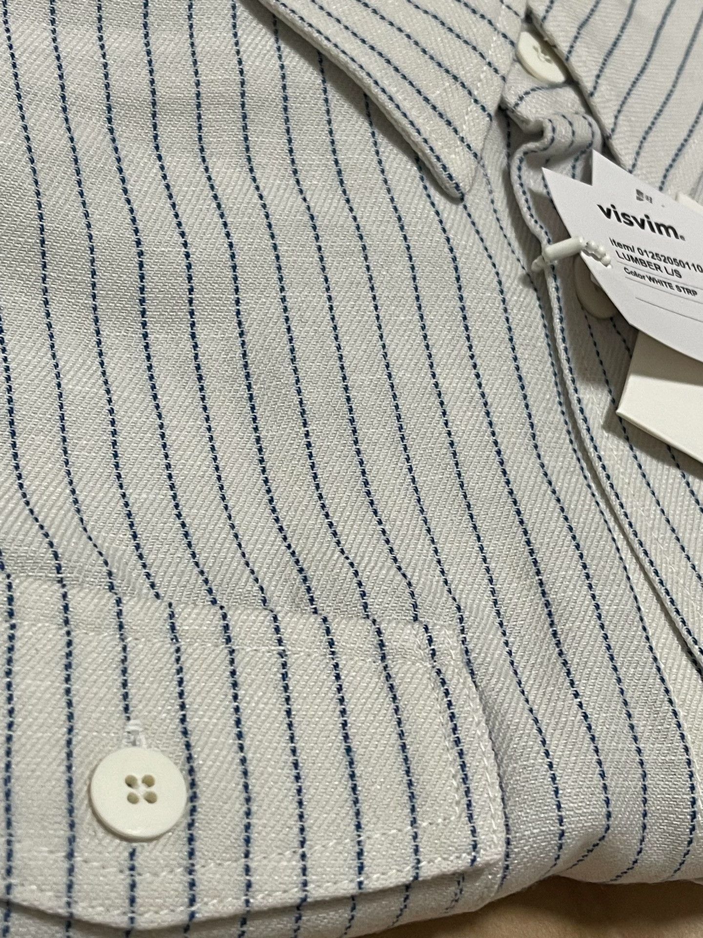 Visvim VISVIM Lumber Striped Long-Sleeve Shirt Size US L / EU 52-54 / 3 - 2 Thumbnail