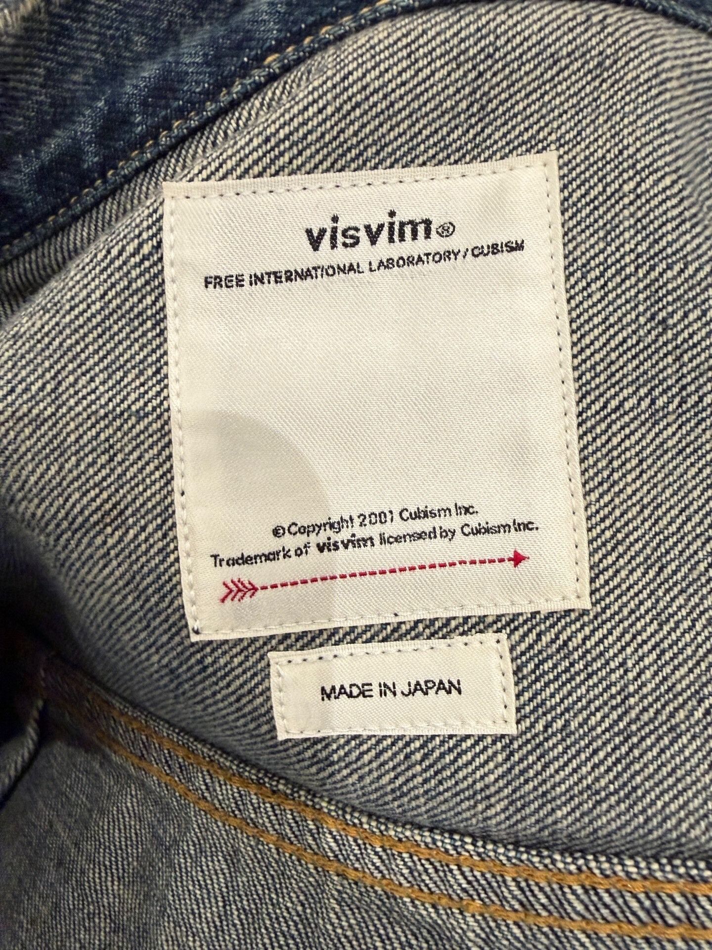 Visvim VISVIM 18AW 101 JKT Damaged Denim Jacket Size US L / EU 52-54 / 3 - 5 Thumbnail