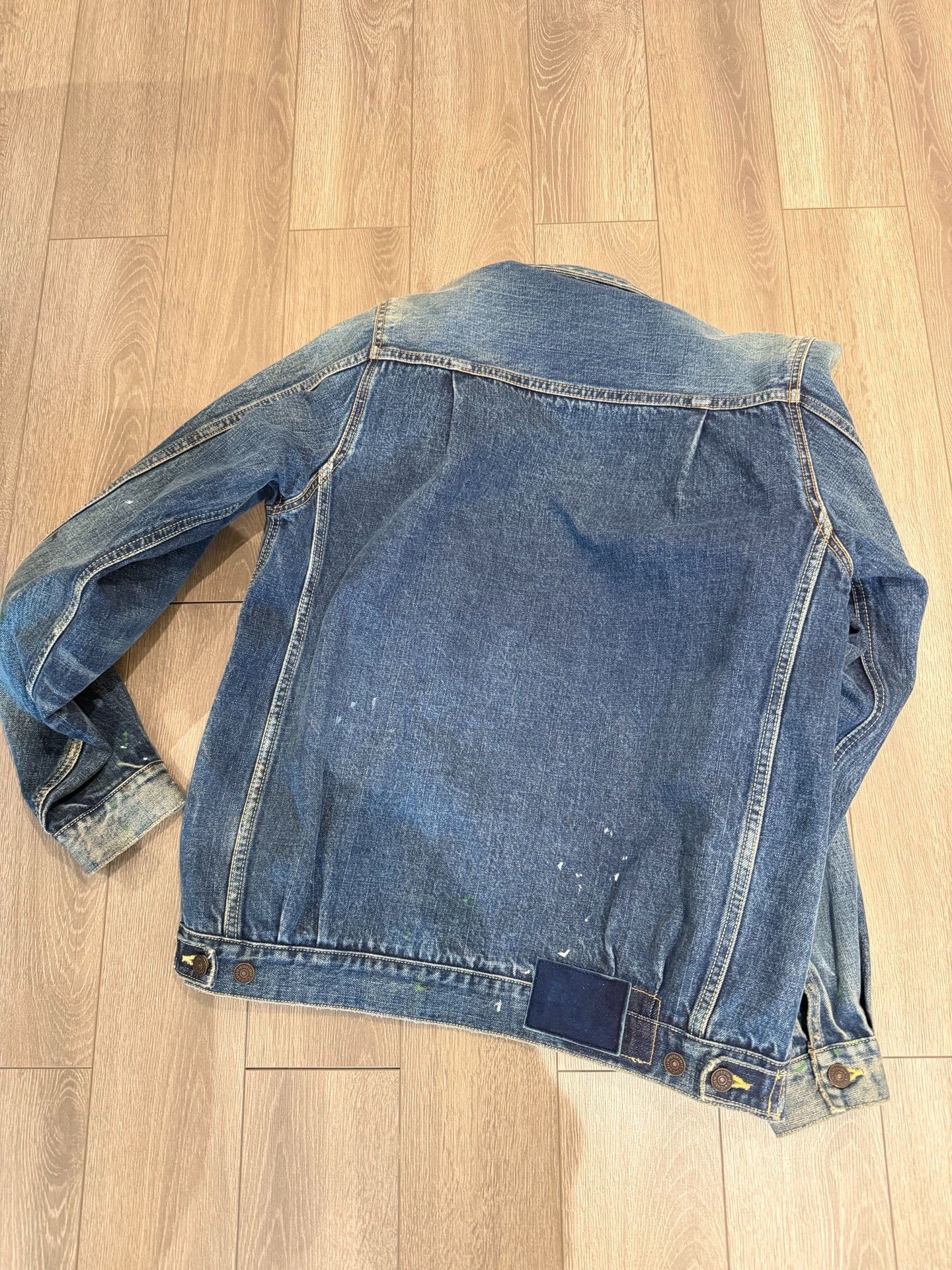 Visvim VISVIM 18AW 101 JKT Damaged Denim Jacket Size US L / EU 52-54 / 3 - 2 Thumbnail