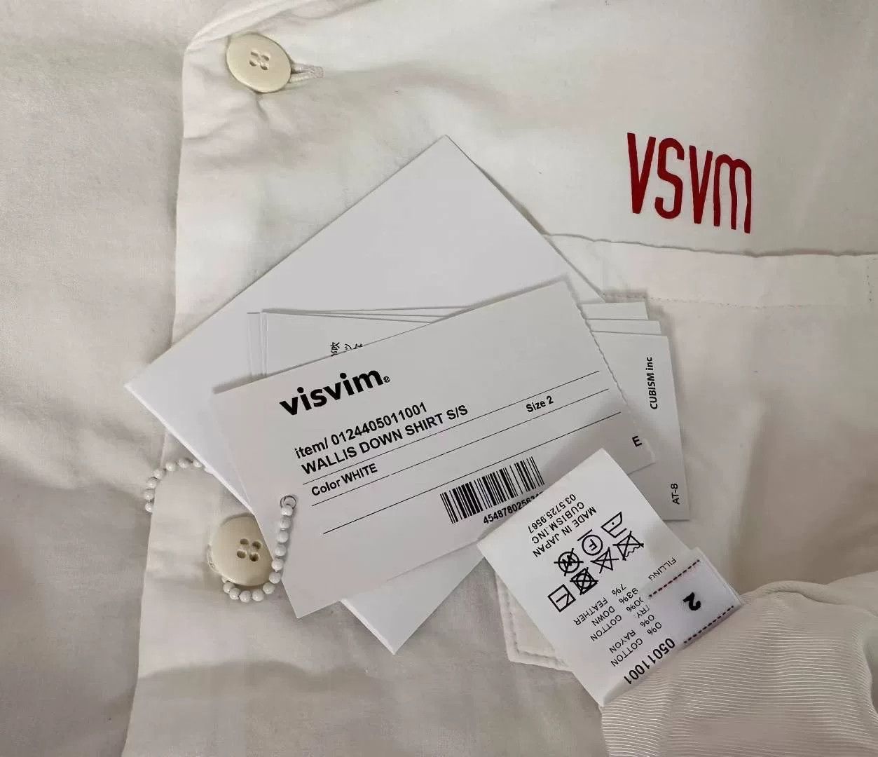 Visvim Visvim 24AW Wallis Down Short-Sleeve Shirt Size US M / EU 48-50 / 2 - 3 Thumbnail