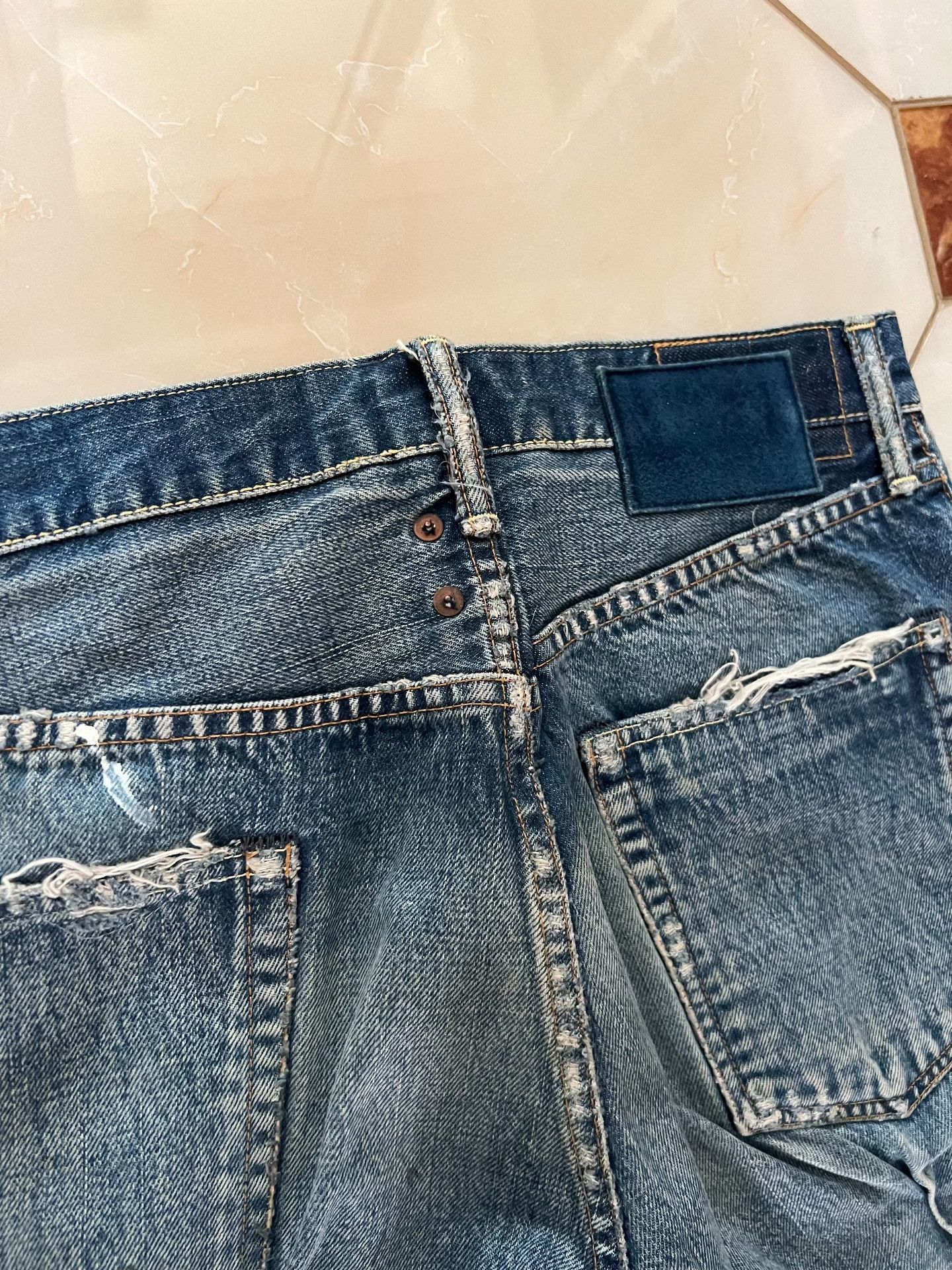 Visvim Visvim Journeyman 19ss Distressed Jeans Size US 26 / EU 42 - 4 Thumbnail