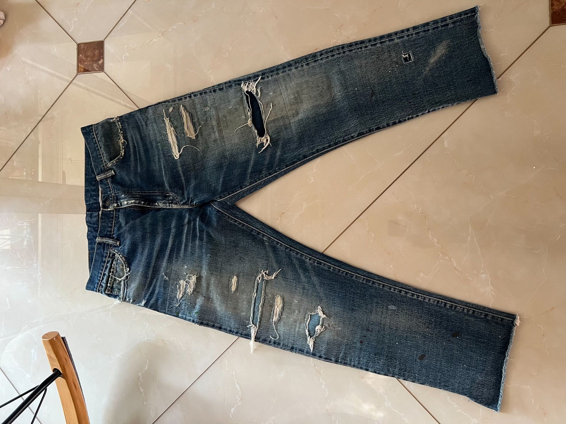Visvim Visvim Journeyman 19ss Distressed Jeans Size US 26 / EU 42 - 3 Thumbnail