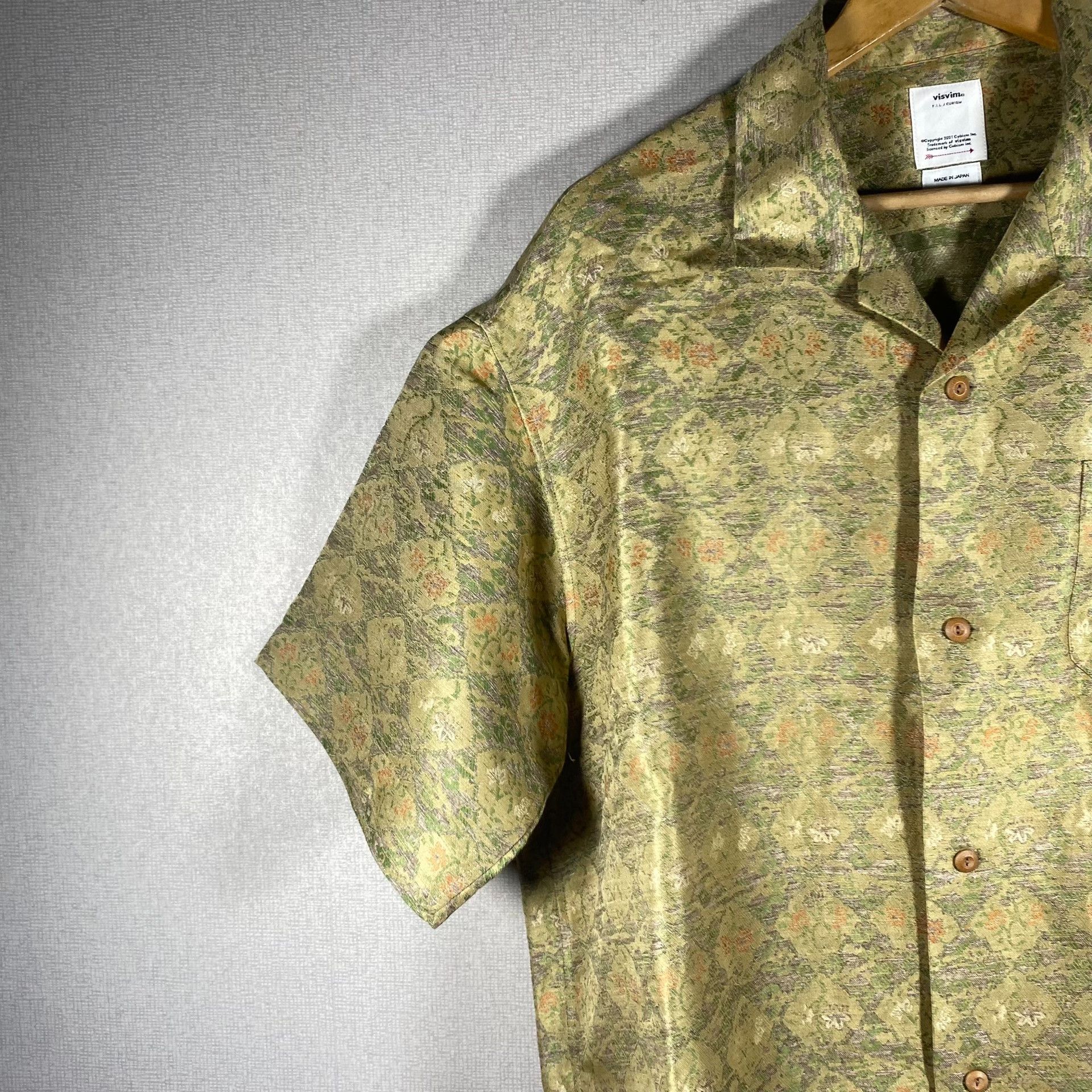 Visvim Visvim 23AW Copa Silk S/S Shirt Size US XL / EU 56 / 4 - 2 Thumbnail