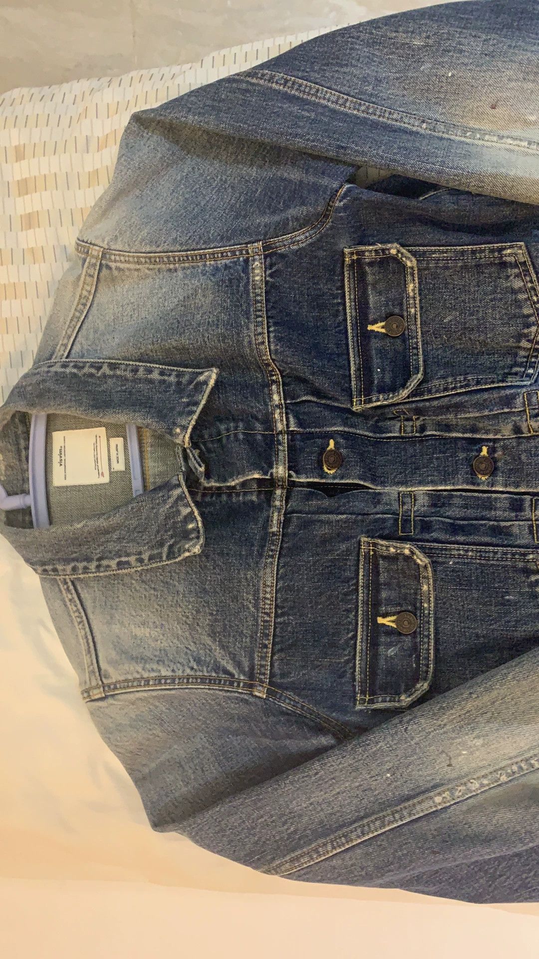 Visvim visvim 18AW Jumbo 101 Denim Jacket Size US M / EU 48-50 / 2 - 2 Thumbnail