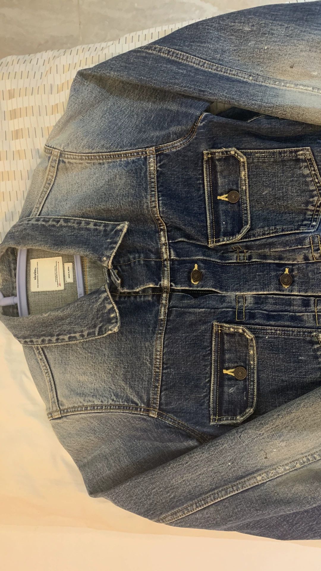 Visvim visvim 18AW Jumbo 101 Denim Jacket Size US M / EU 48-50 / 2 - 3 Thumbnail