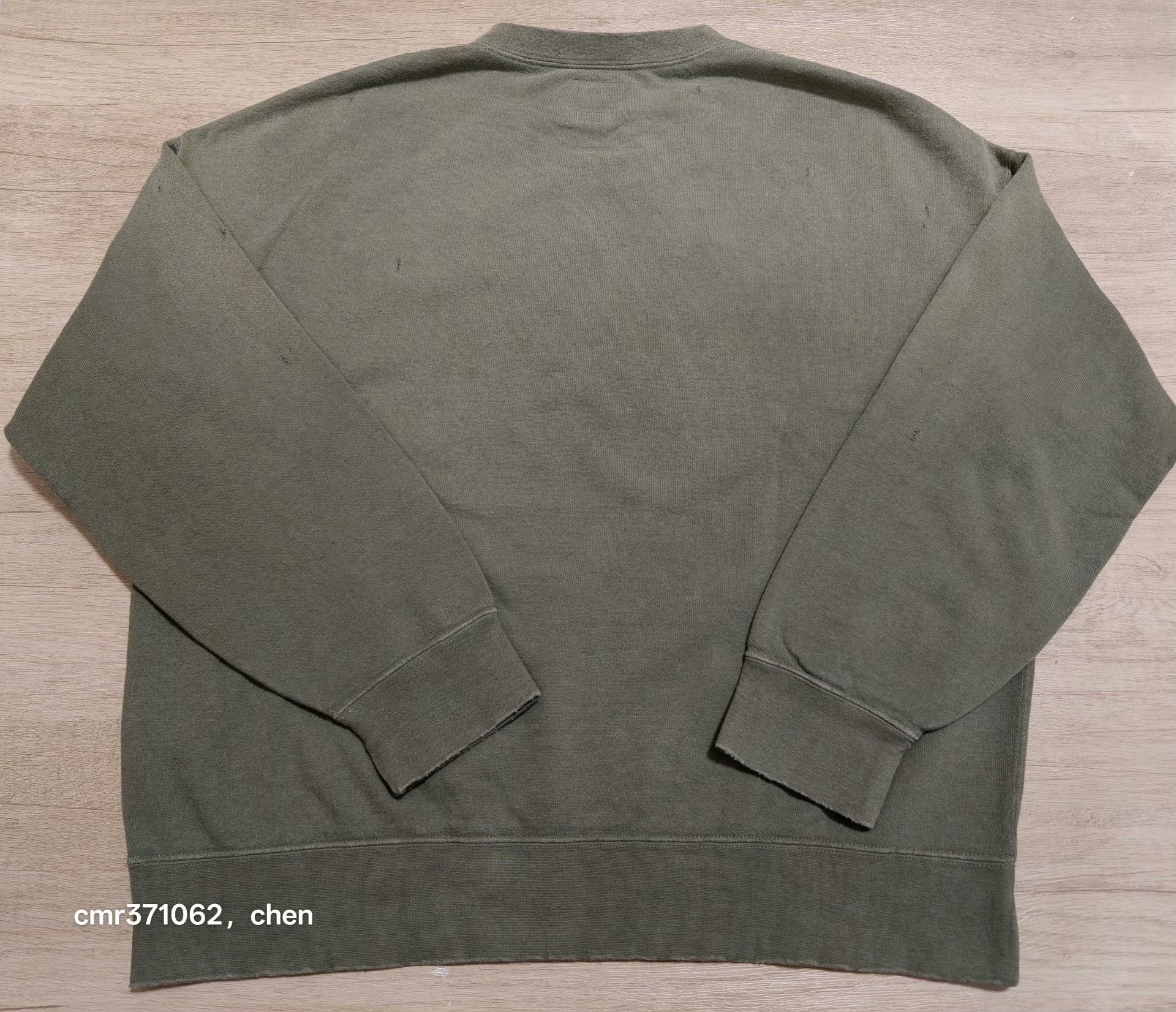 Visvim VISVIM CONTRARY DEPT AMPLUS CRASH SWEAT Size US S / EU 44-46 / 1 - 4 Thumbnail