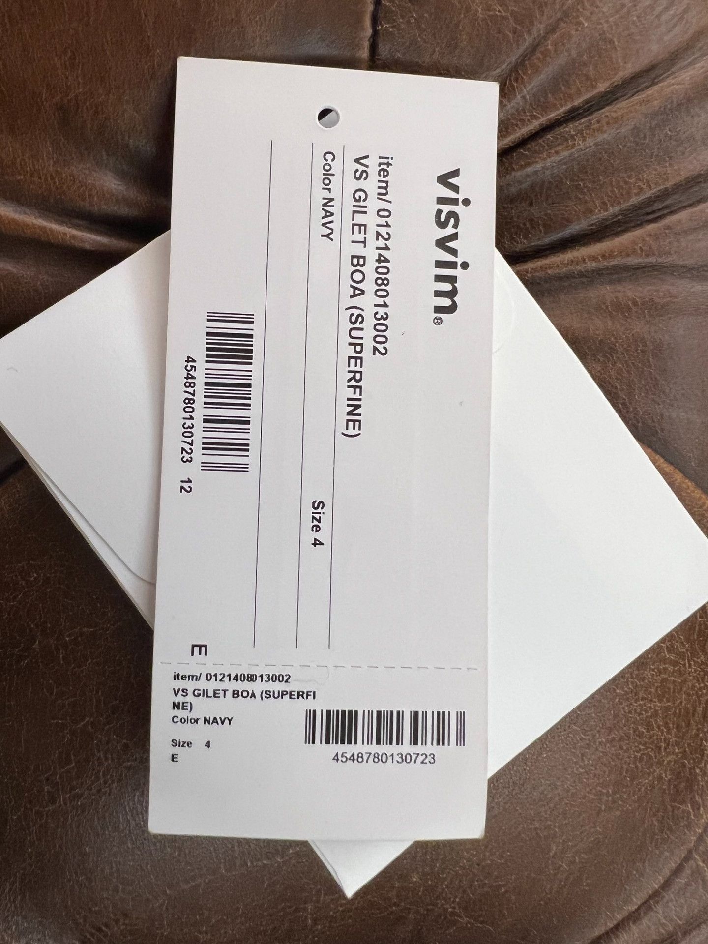 Visvim VISVIM 22SS VS GILET BOA SUPERFINE Size US XL / EU 56 / 4 - 7 Thumbnail