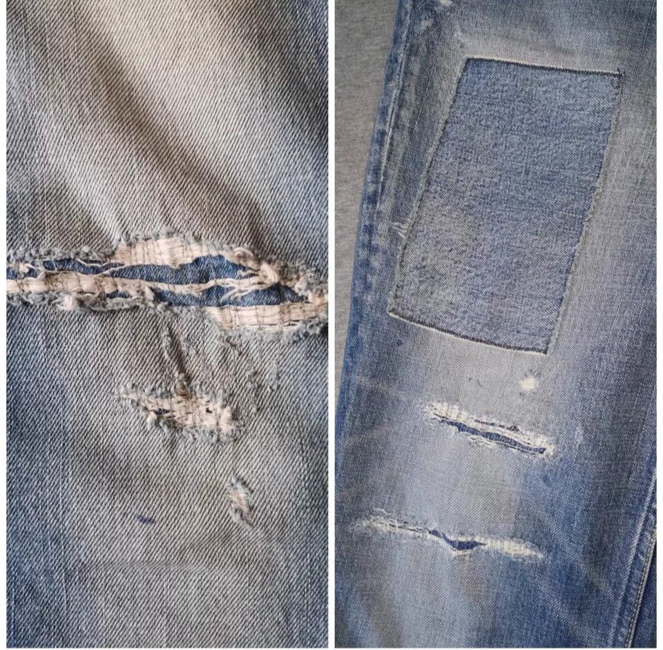 Visvim visvim 03D14 Patched Distressed Jeans Size US 36 / EU 52 - 5 Thumbnail