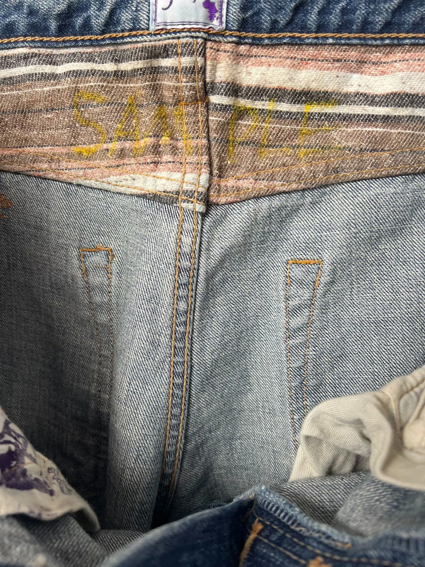 Visvim Blue Denim Sample Jeans with Distressing Size US 32 / EU 48 - 6 Thumbnail