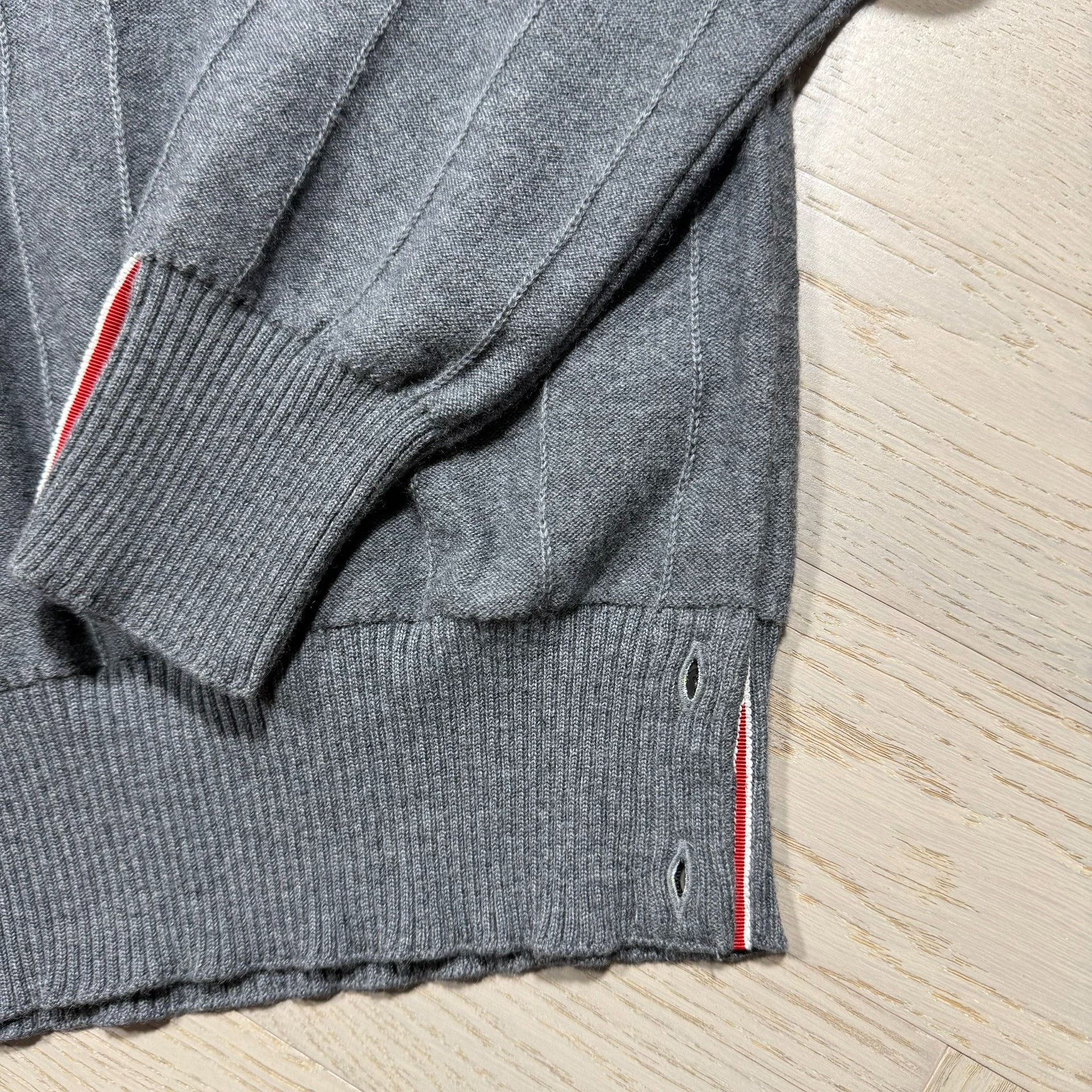 Visvim Thom Browne Striped Button Long Sleeve Polo Size US XL / EU 56 / 4 - 3 Thumbnail