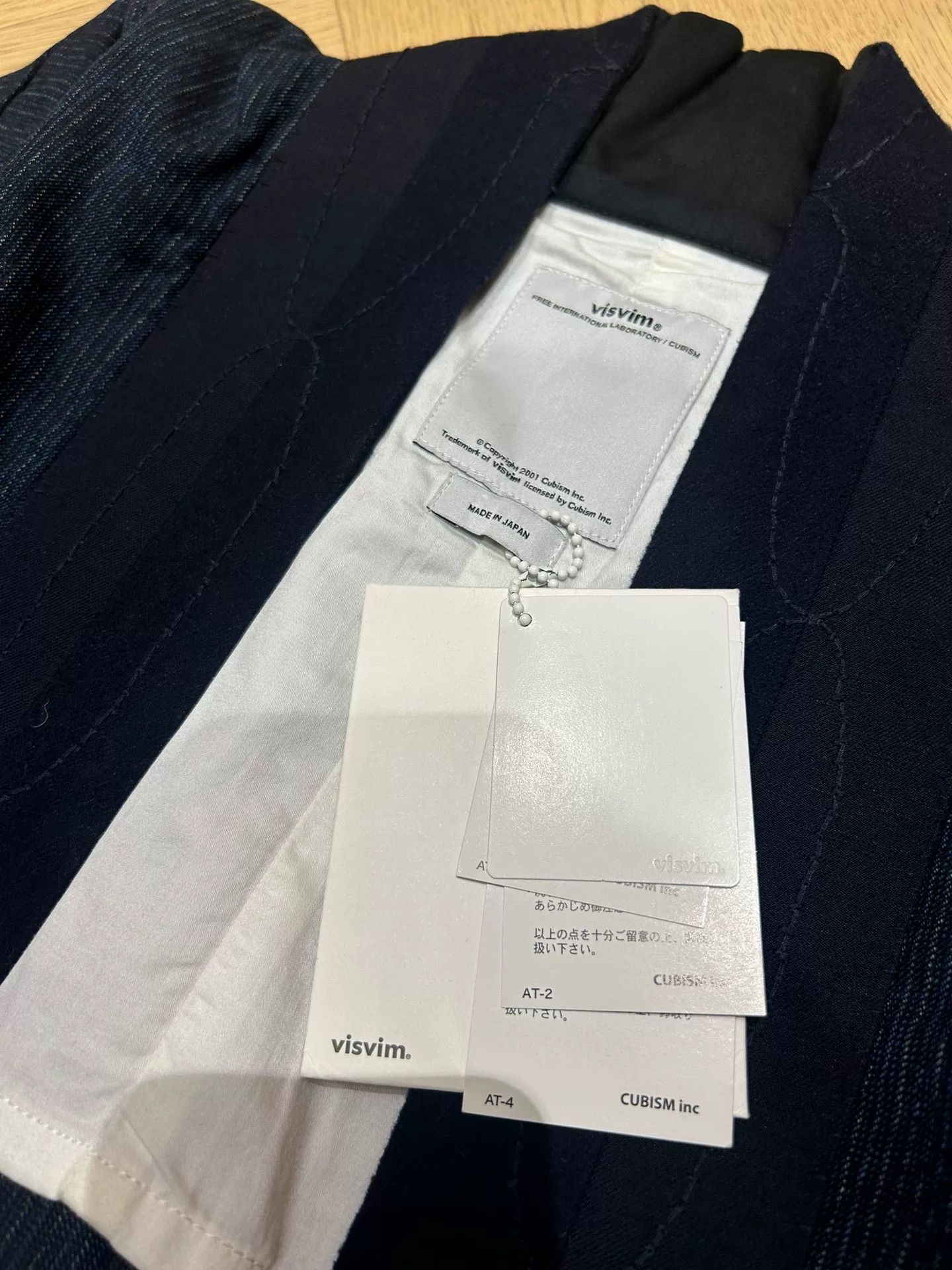 Visvim visvim ruunpe pinstripe coat Size US S / EU 44-46 / 1 - 2 Thumbnail