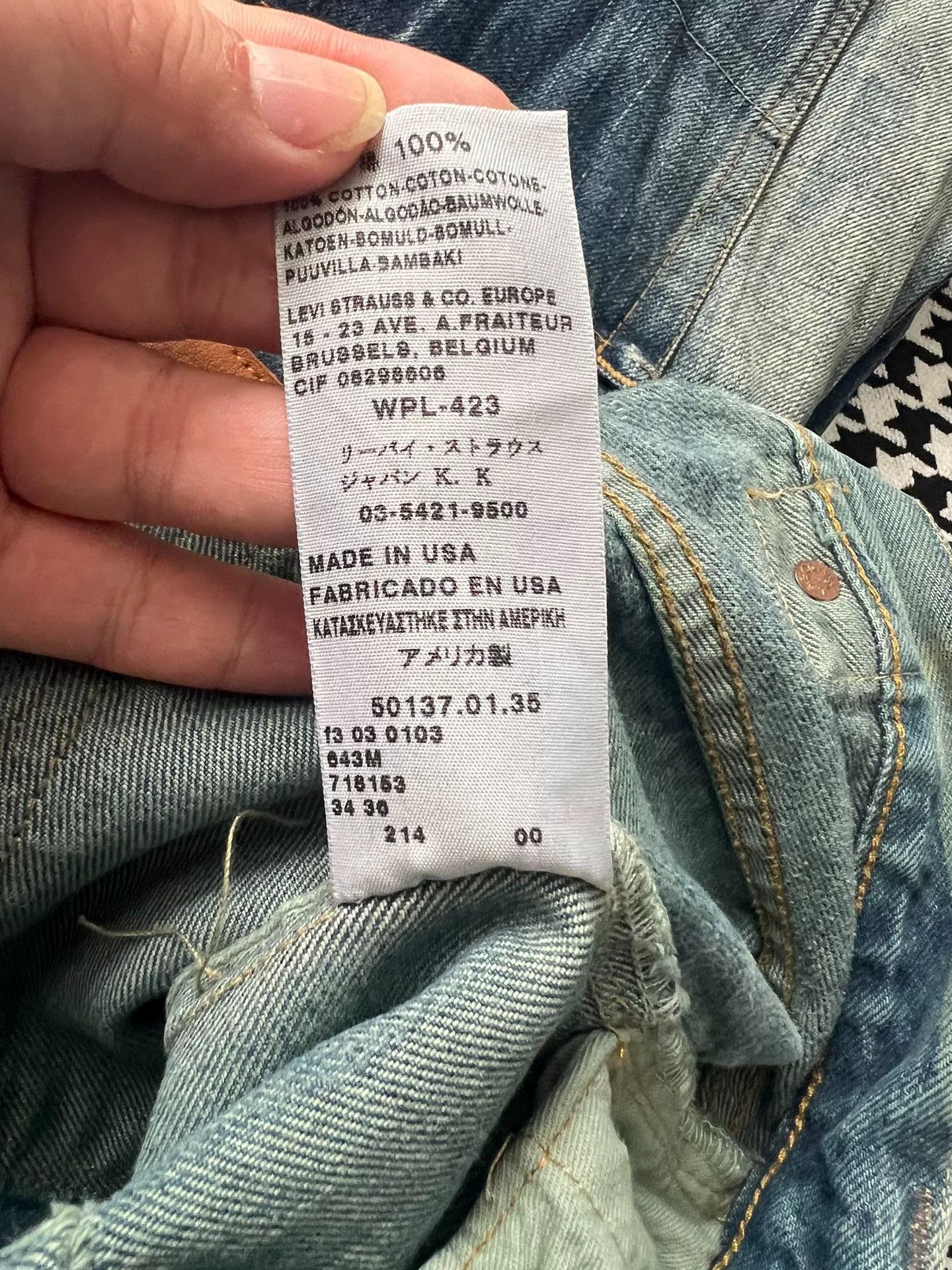 Visvim Levi's Vintage Clothing Blue Jeans Size US 34 / EU 50 - 6 Thumbnail