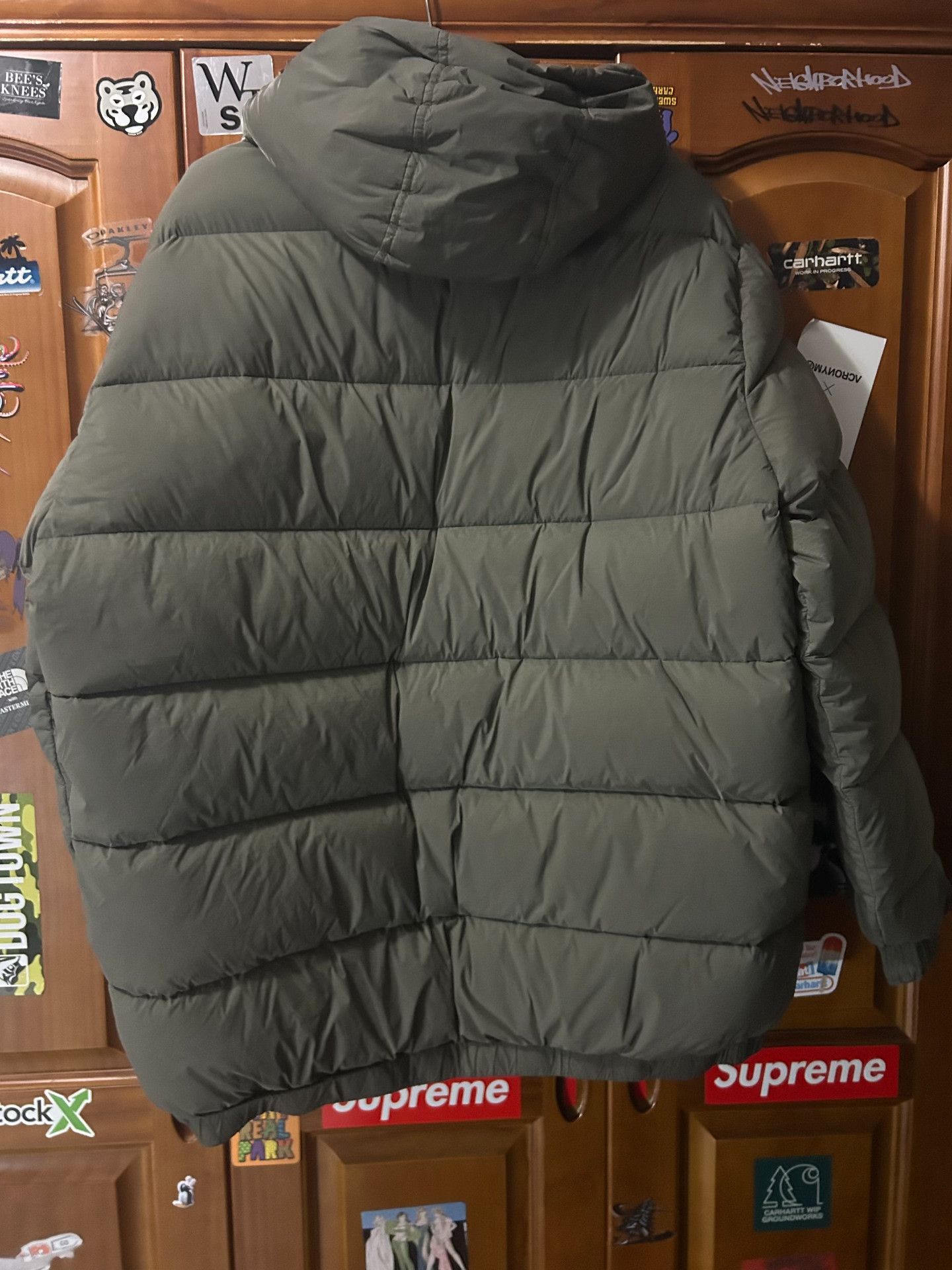 Visvim Stone Island Green Hooded Puffer Jacket Size US XL / EU 56 / 4 - 2 Thumbnail