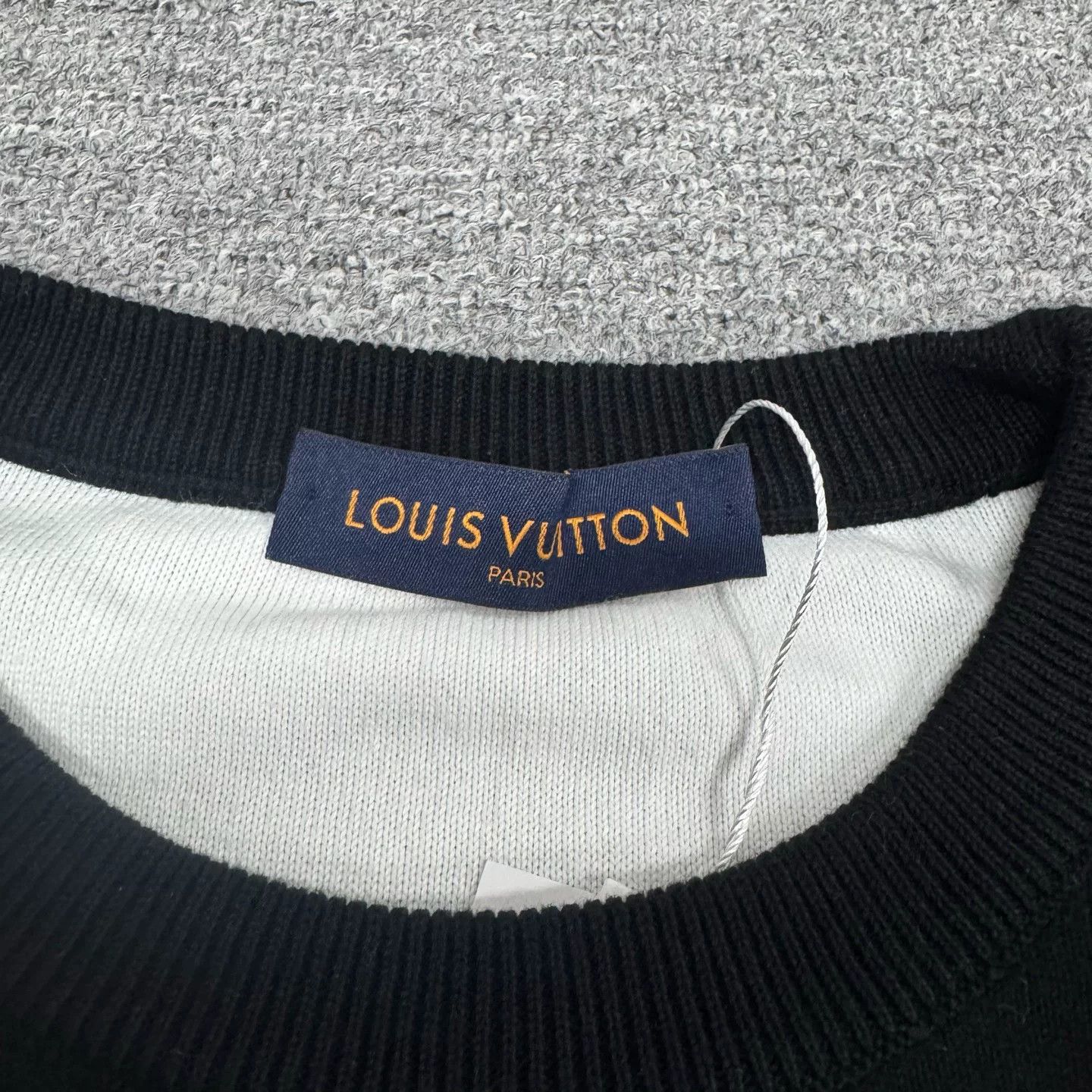 Visvim Louis Vuitton Black Monogram Knit Sweater Size US L / EU 52-54 / 3 - 5 Thumbnail