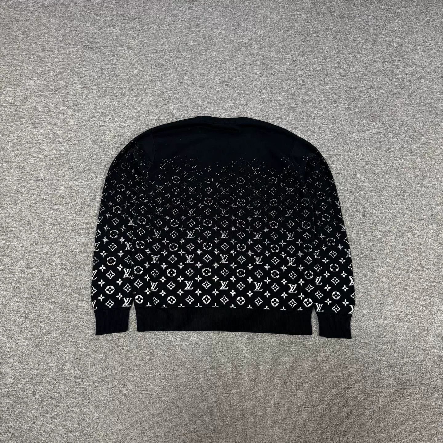 Visvim Louis Vuitton Black Monogram Knit Sweater Size US L / EU 52-54 / 3 - 2 Thumbnail