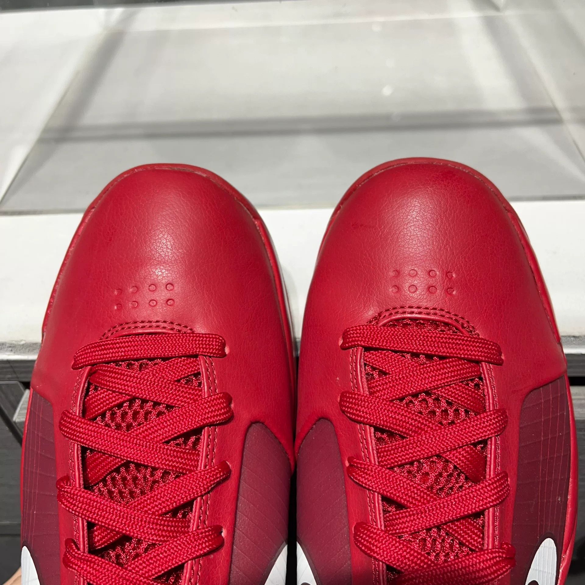 Nike Nike Red Lowtop Sneakers 44 Men Size US 10.5 / EU 43-44 - 8 Thumbnail