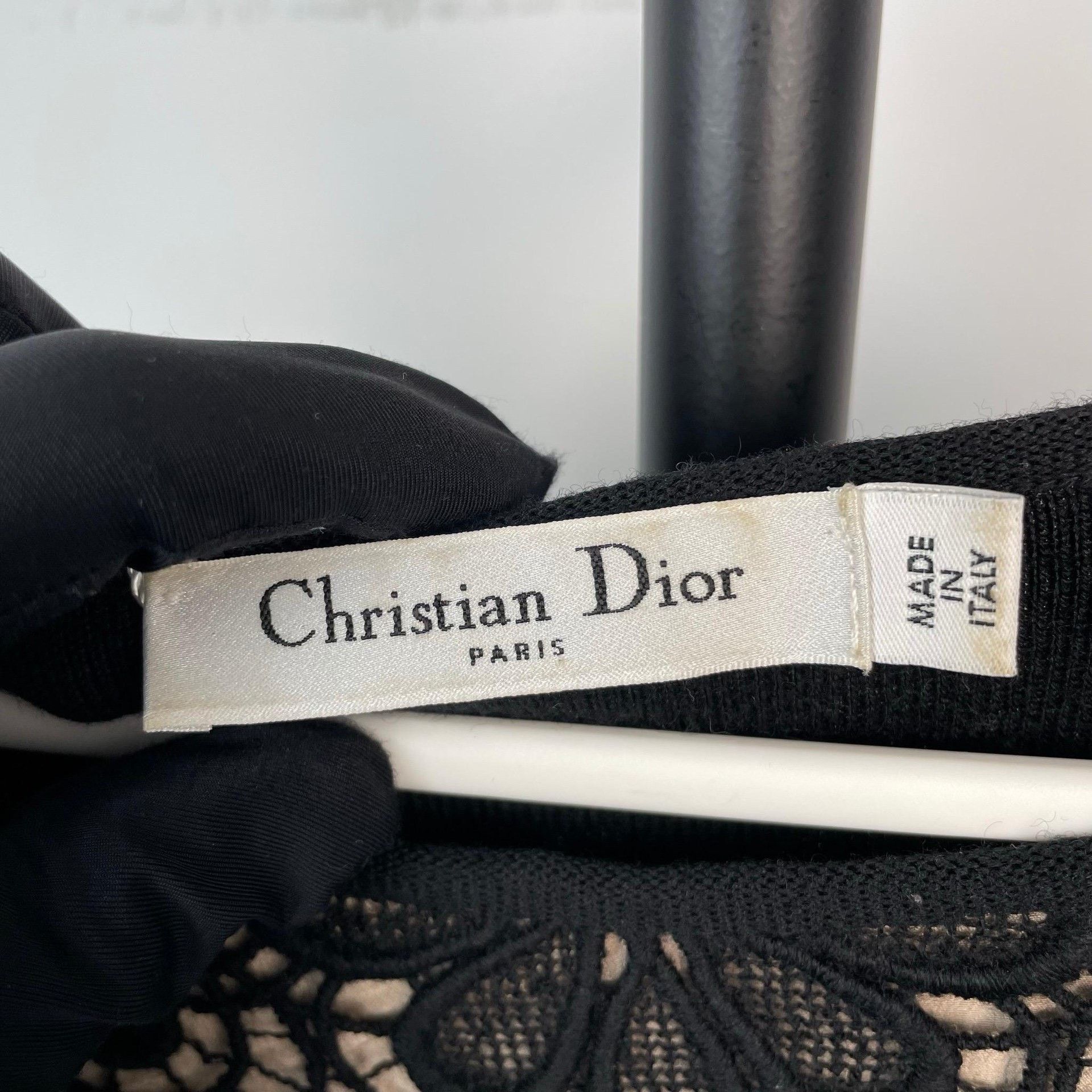 Dior Dior Black Dress 38 Women Size S / US 4 / IT 40 - 6 Thumbnail