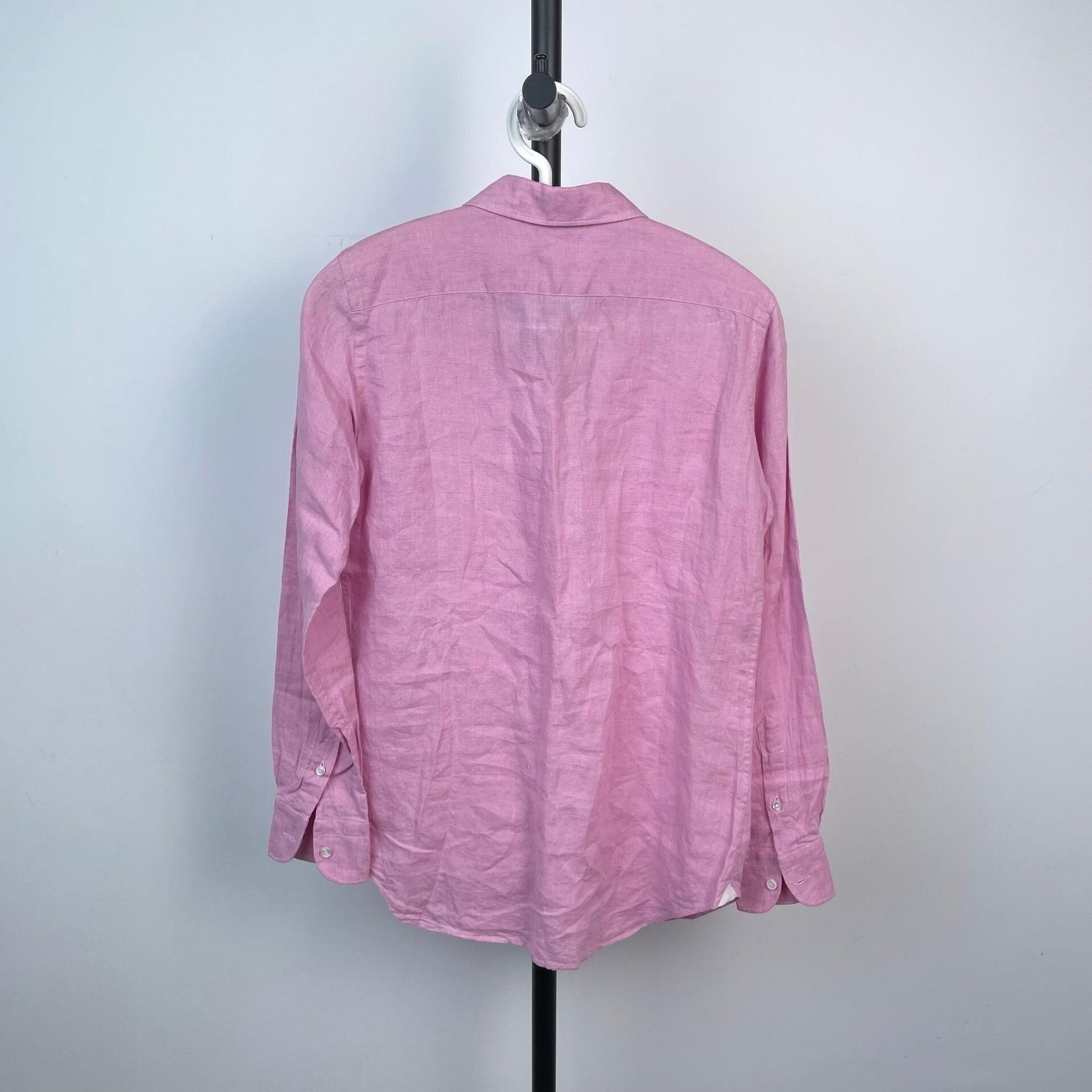 Loro Piana Loro Piana Linen Cotton Pink Shirt 38 Men Size US S / EU 44-46 / 1 - 2 Thumbnail