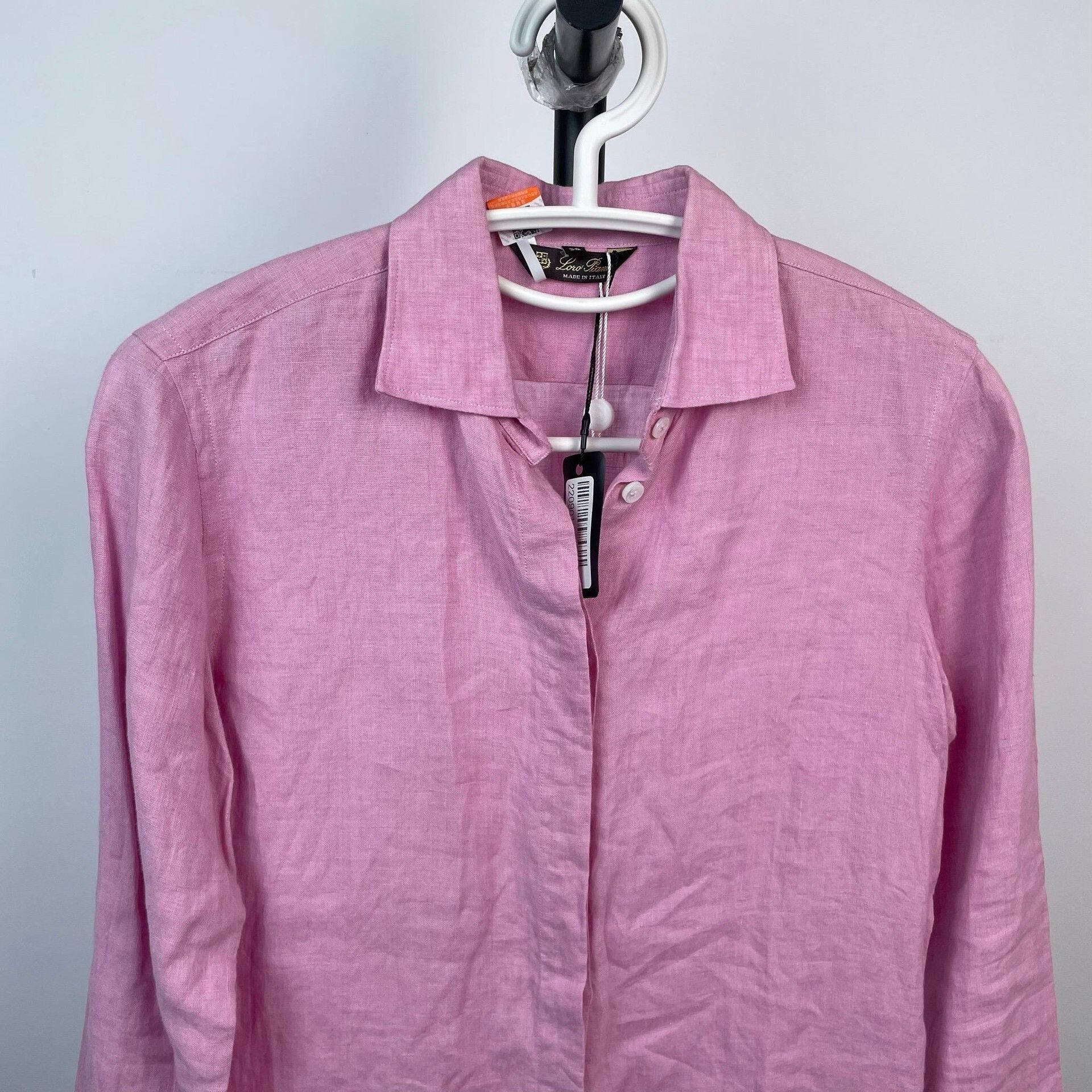 Loro Piana Loro Piana Linen Cotton Pink Shirt 38 Men Size US S / EU 44-46 / 1 - 5 Thumbnail