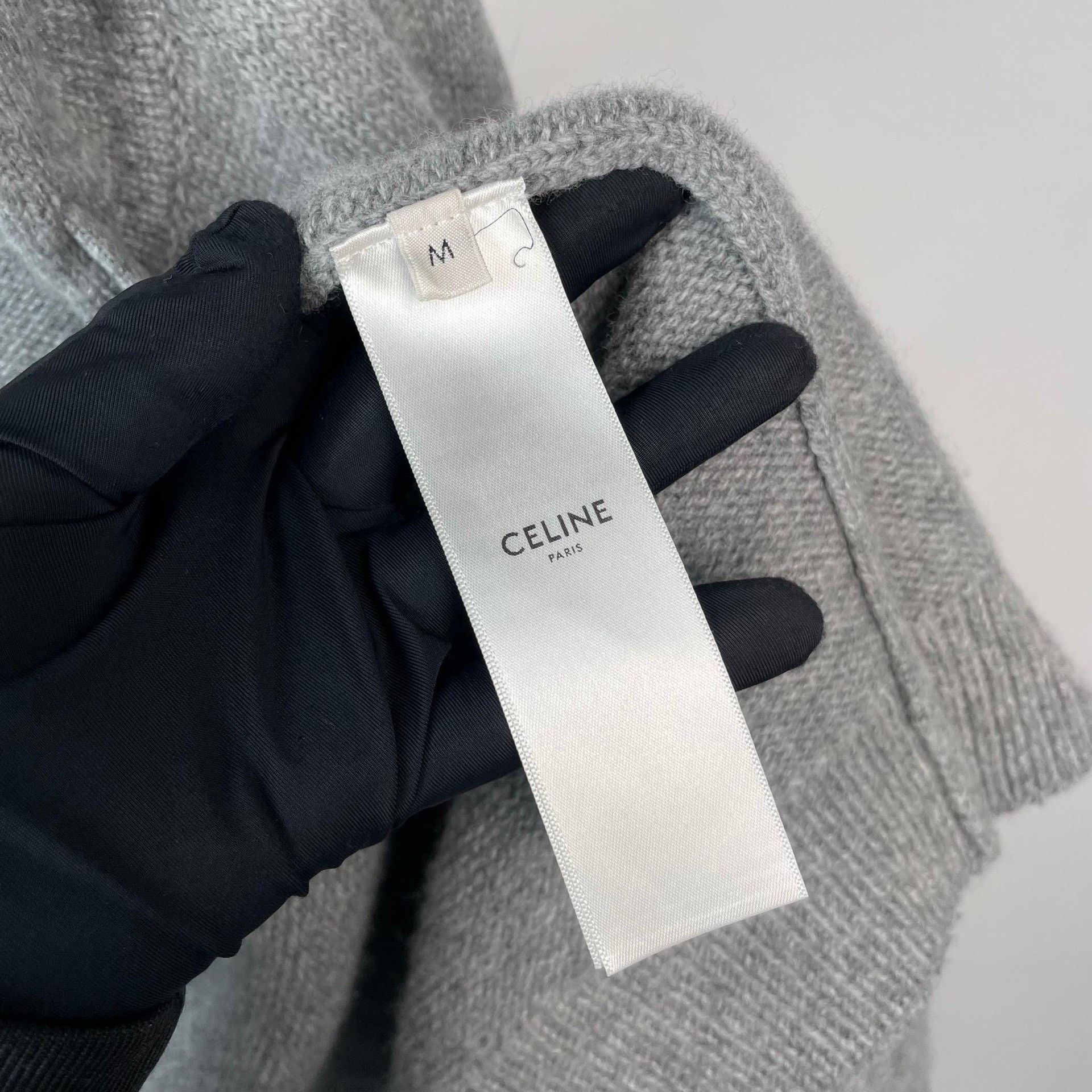 Celine Celine Embroidered Gray Jacket M Women Size M / US 6-8 / IT 42-44 - 8 Thumbnail