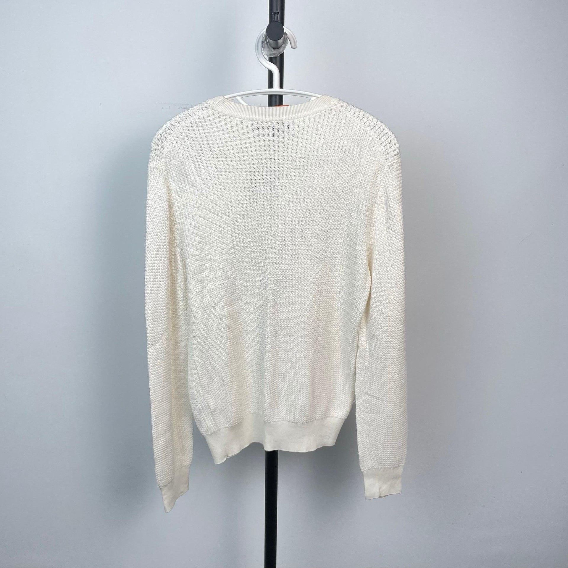 Loro Piana Loro Piana Knit Slim White Sweater 38 Men Size US S / EU 44-46 / 1 - 2 Thumbnail