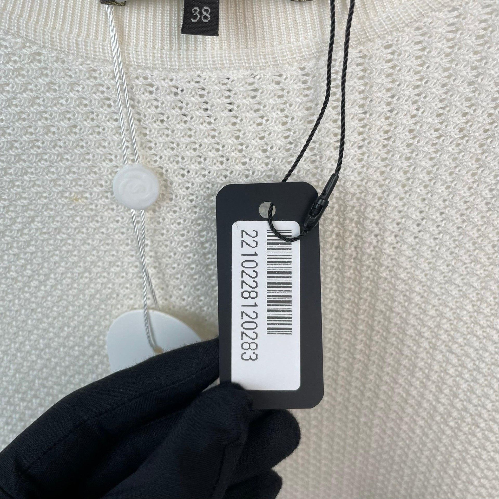 Loro Piana Loro Piana Knit Slim White Sweater 38 Men Size US S / EU 44-46 / 1 - 4 Thumbnail