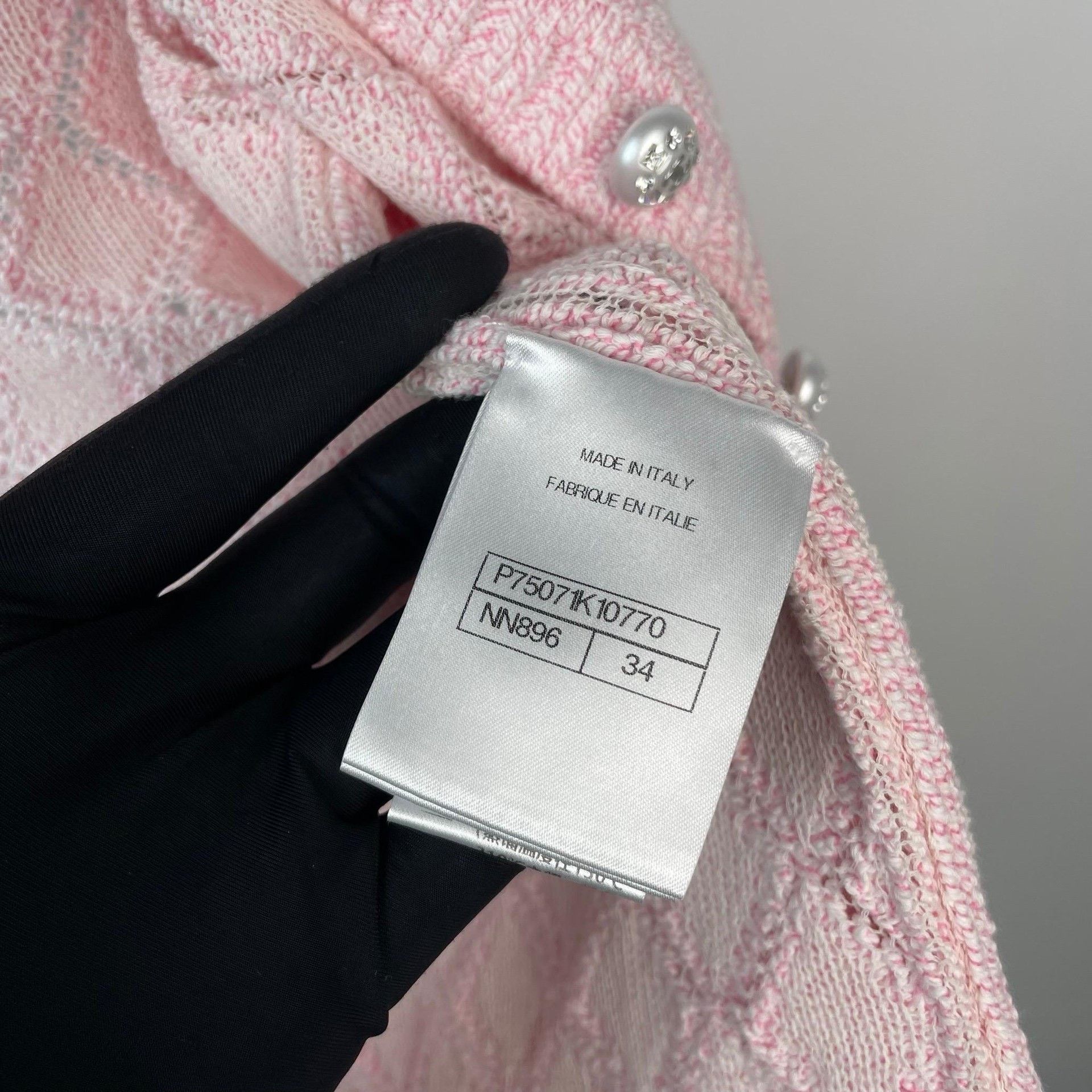 Chanel Chanel Pink Sweater S Women Size S / US 4 / IT 40 - 5 Thumbnail